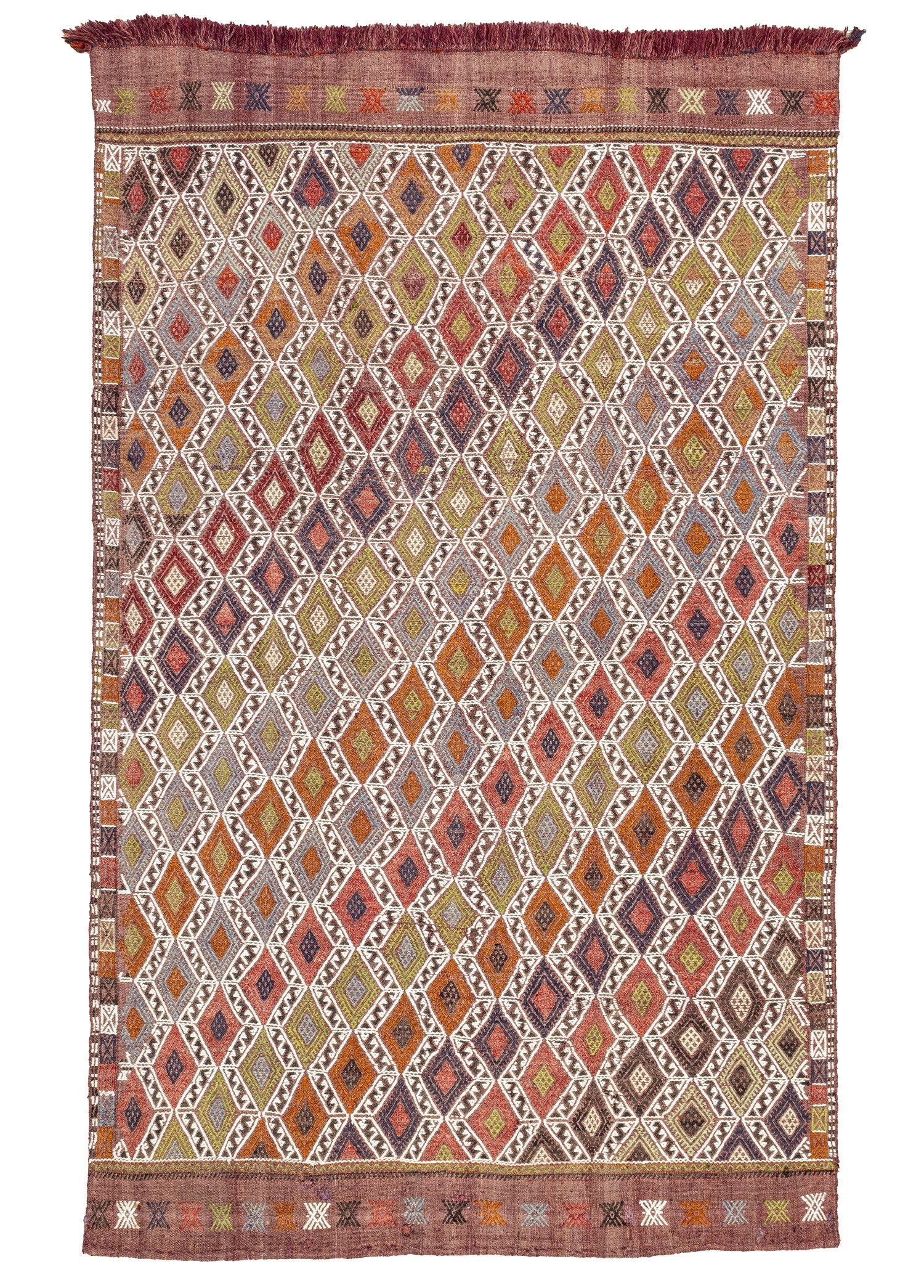 Soho Antiq-Cidal Etnik Tasarımlı El Dokuma Kilim 146x235 Cm-Halı-1-Milagron.com