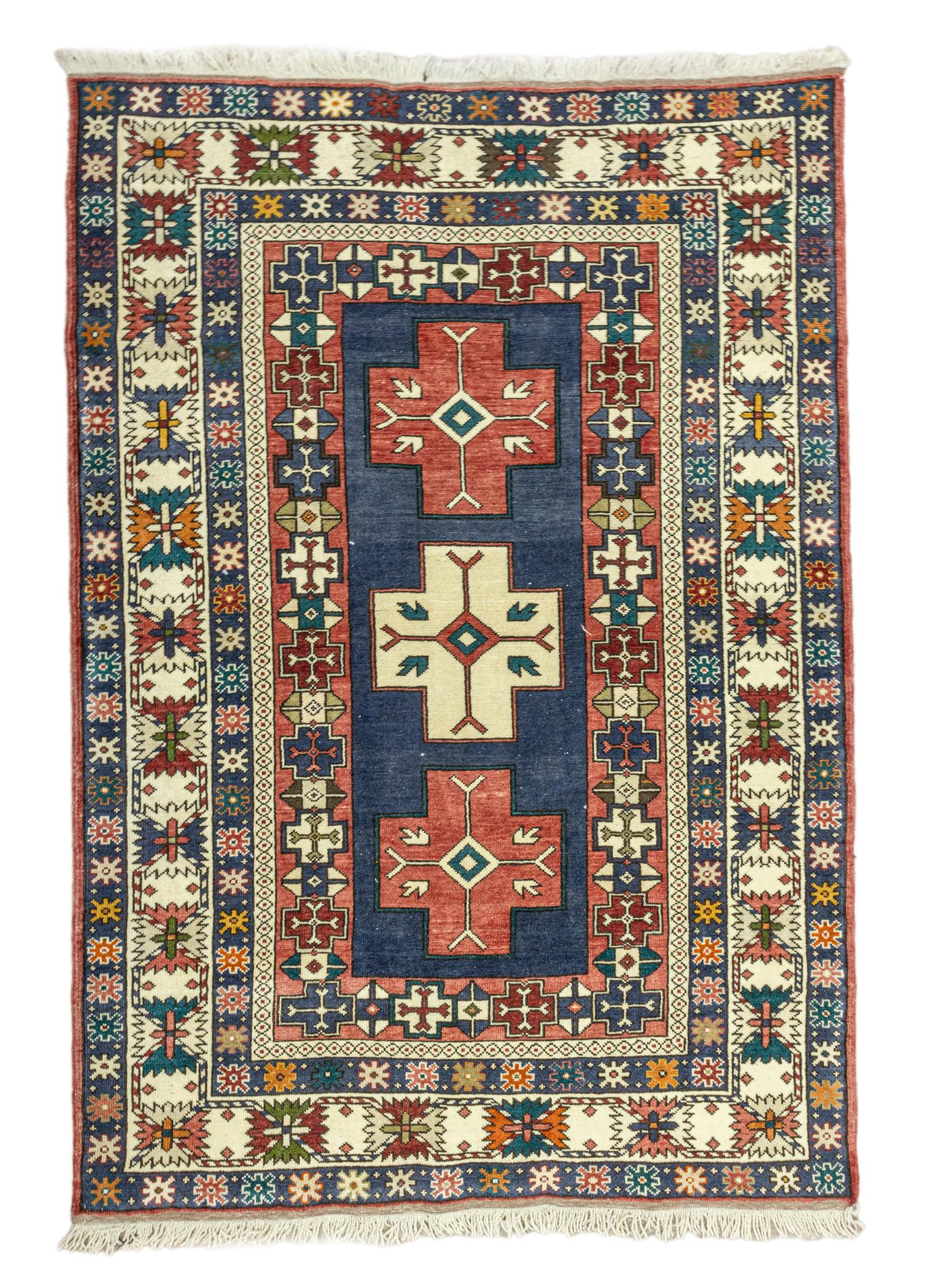 Soho Antiq-Ciroft Geometrik Tasarımlı Yün Halı 146x214 Cm-Halı-1-Milagron.com