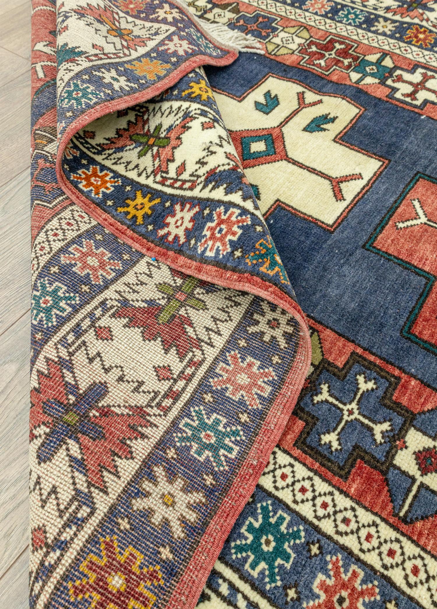 Soho Antiq-Ciroft Geometrik Tasarımlı Yün Halı 146x214 Cm-Halı-6-Milagron.com