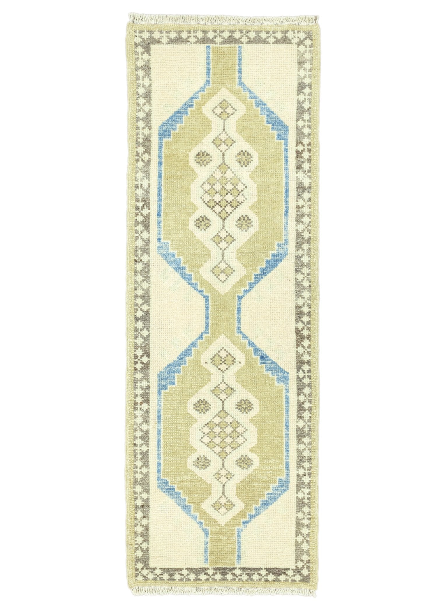 Soho Antiq-Crown El Dokuma Yün Uşak Yolluk 62x182 Cm-Halı-1-Milagron.com