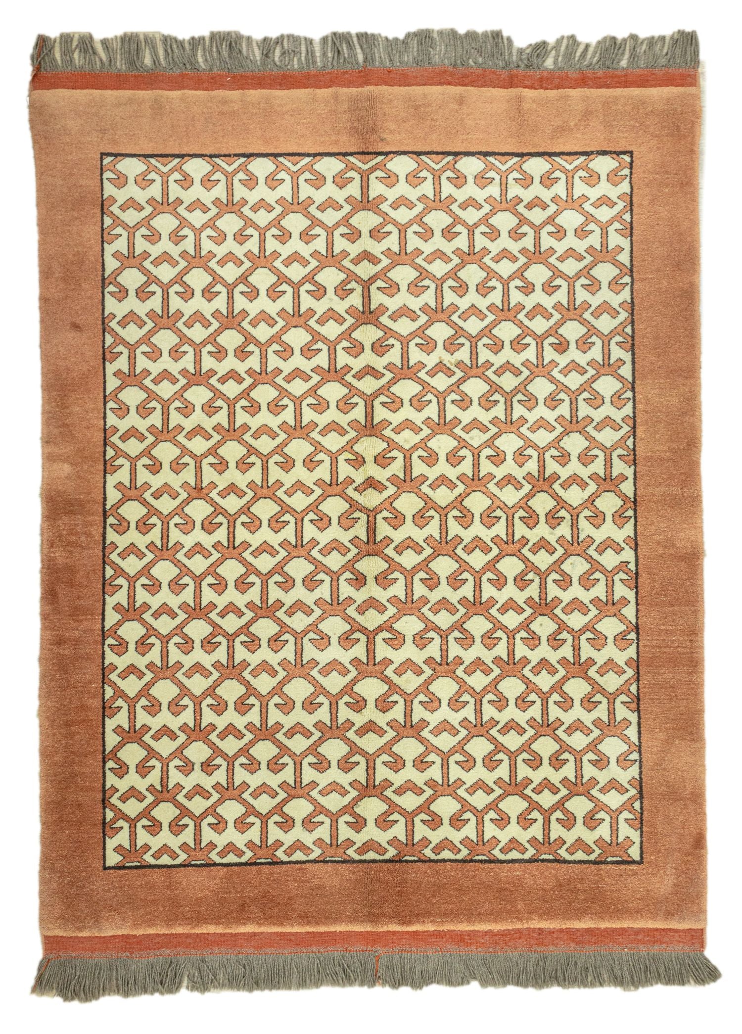 Soho Antiq-Dahlia El Dokuma Yün Halı 150x192 Cm-Halı-1-Milagron.com