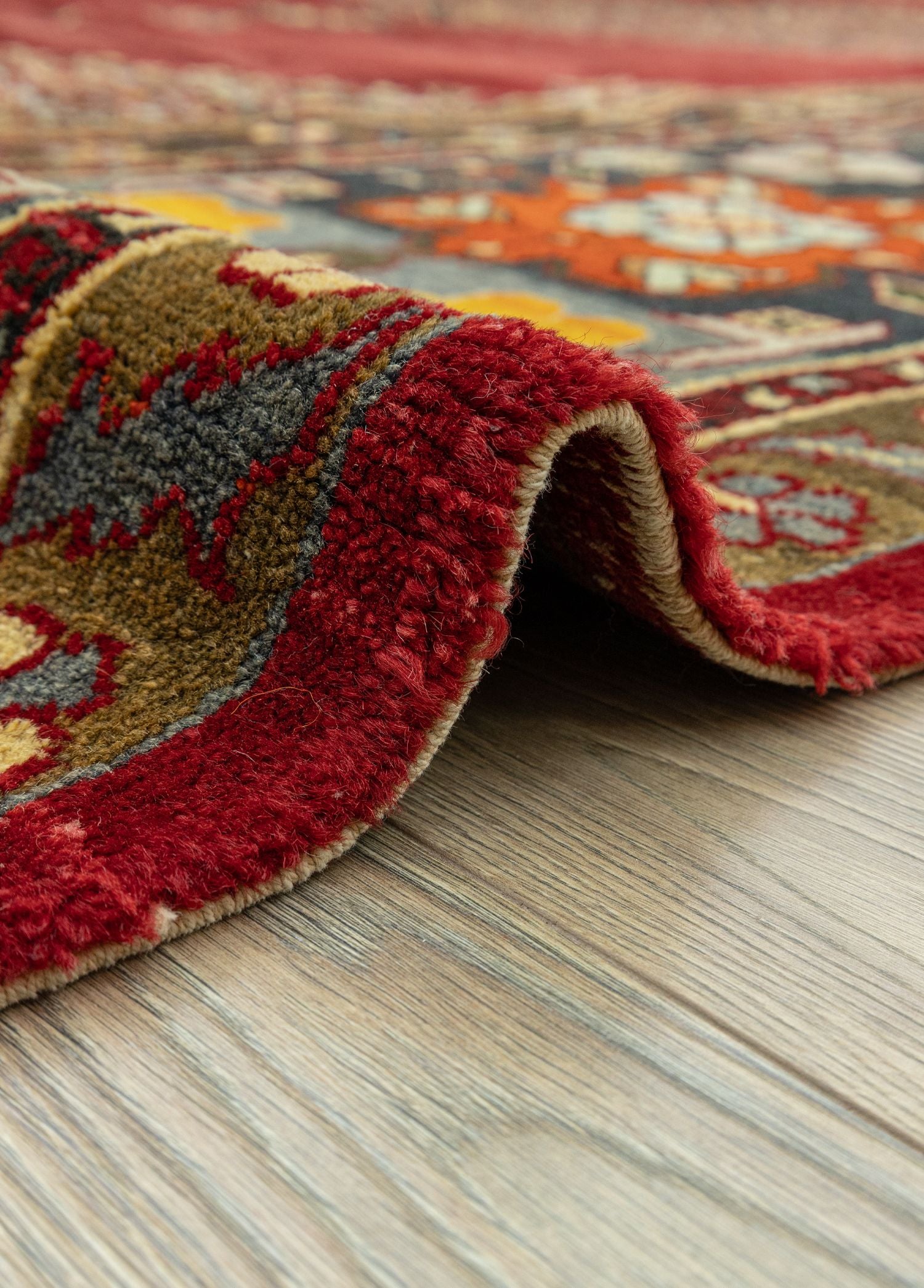 Soho Antiq-Devin El Dokuma Antika Saray Halısı 387x427 Cm-Halı-5-Milagron.com