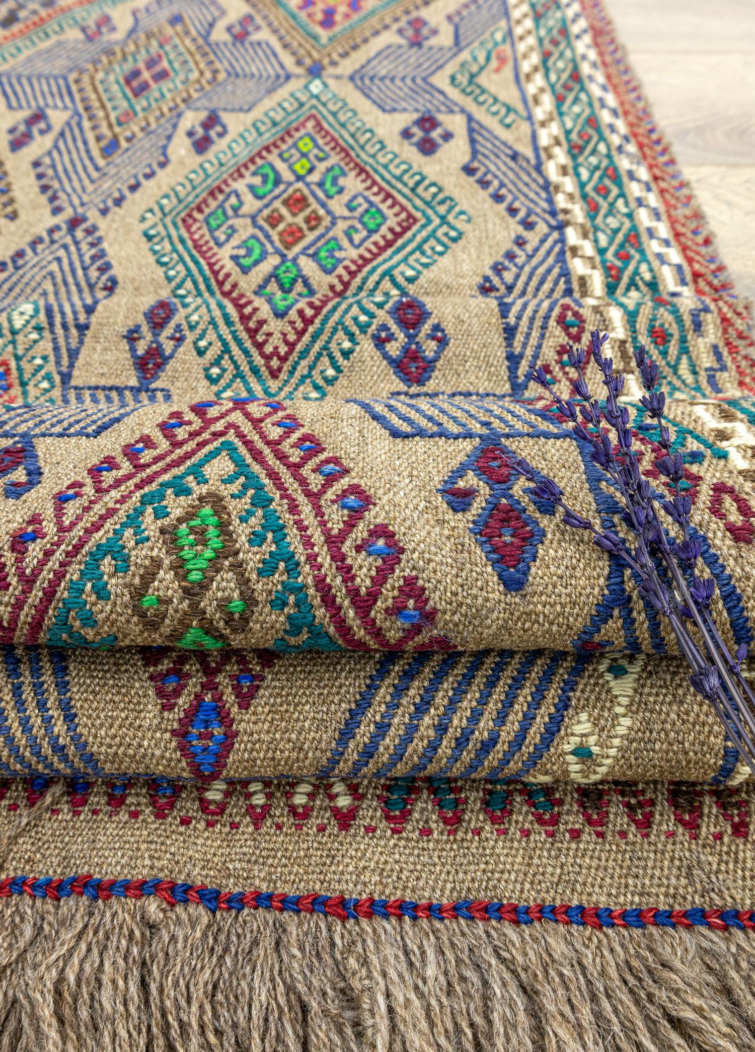 Soho Antiq-Diaz Dekoratif El Dokuma Kilim 127x159 Cm-4-Milagron.com