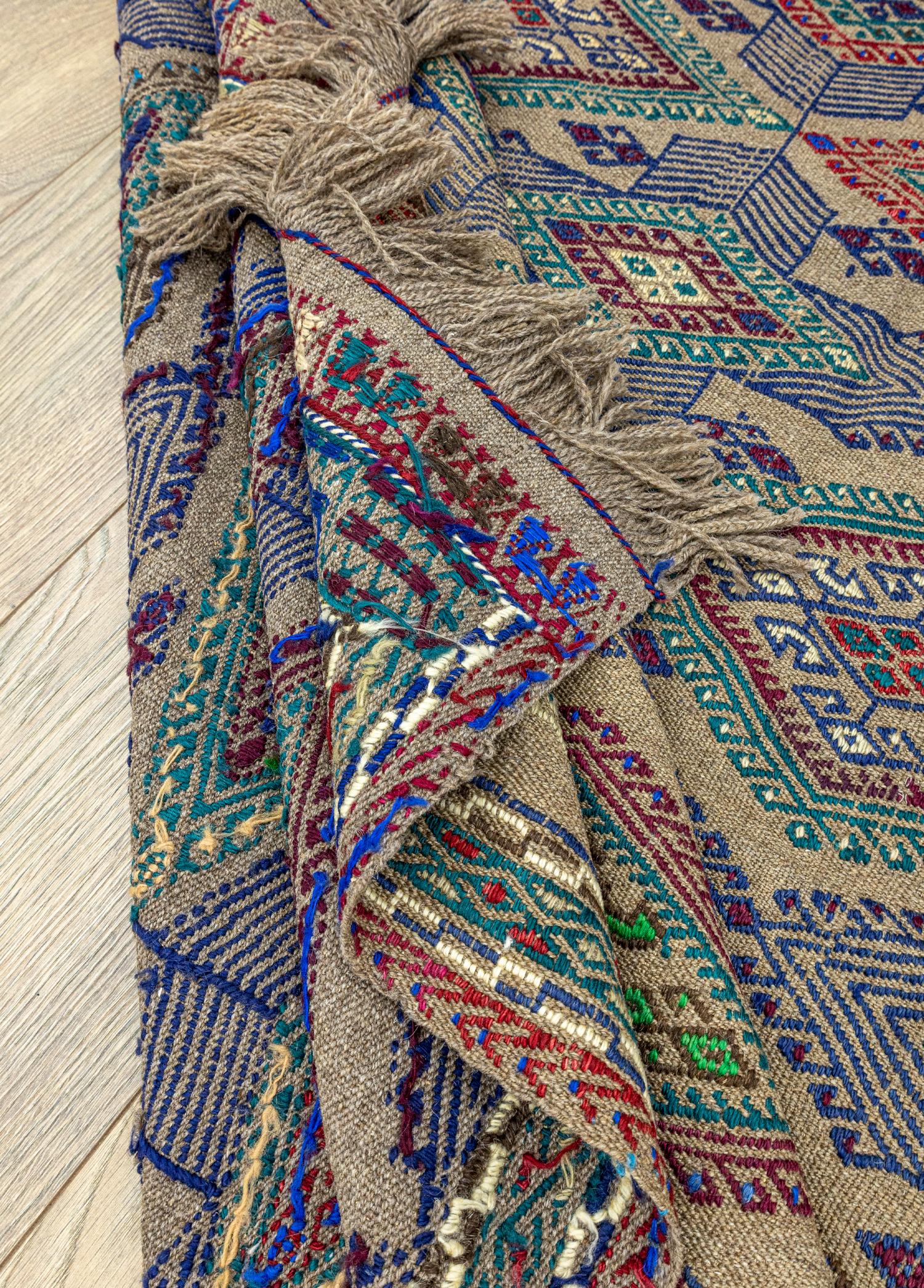 Soho Antiq-Diaz Dekoratif El Dokuma Kilim 127x159 Cm-6-Milagron.com