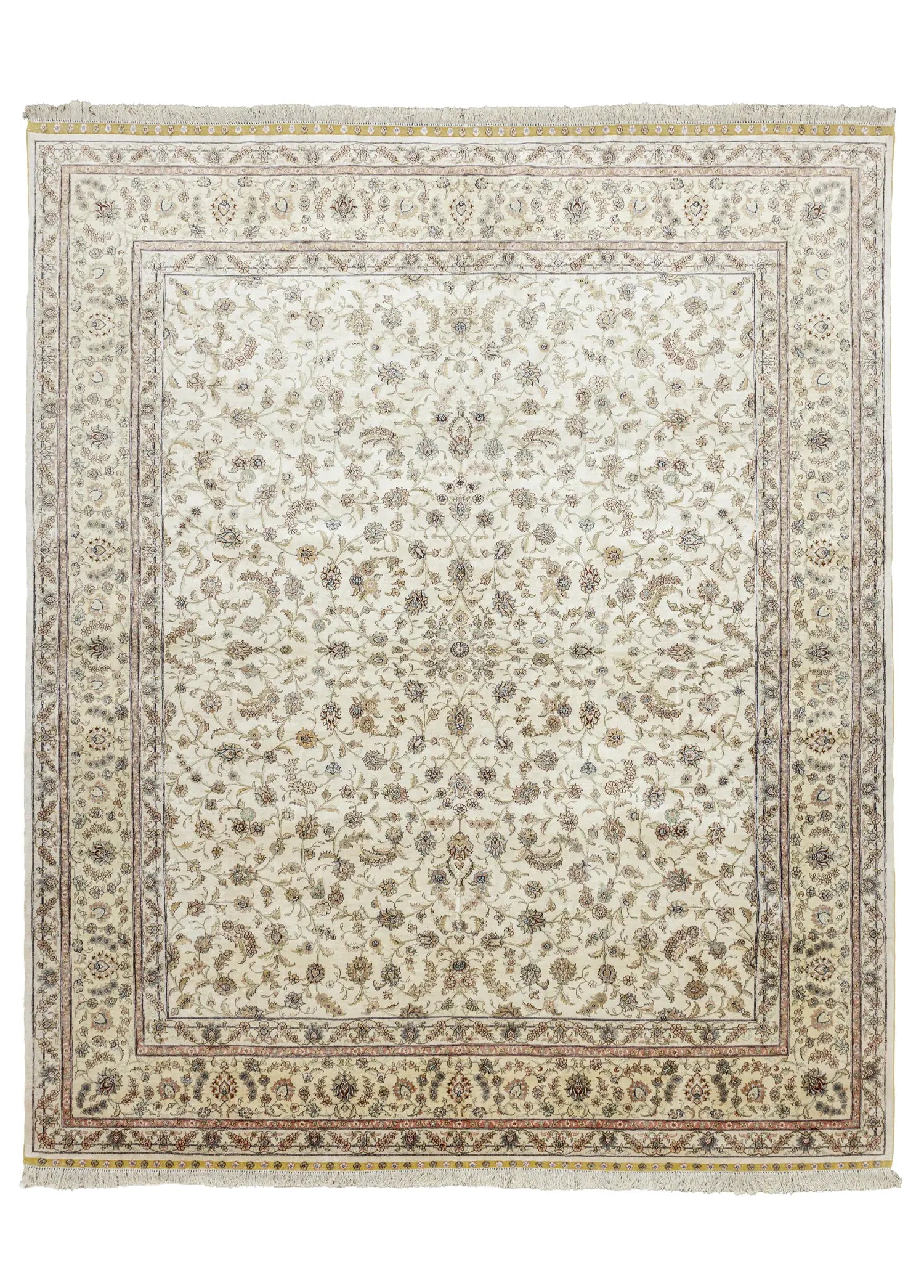 Soho Antiq-Dilemer El Dokuma İpek Halı 248x296 Cm-1-Milagron.com