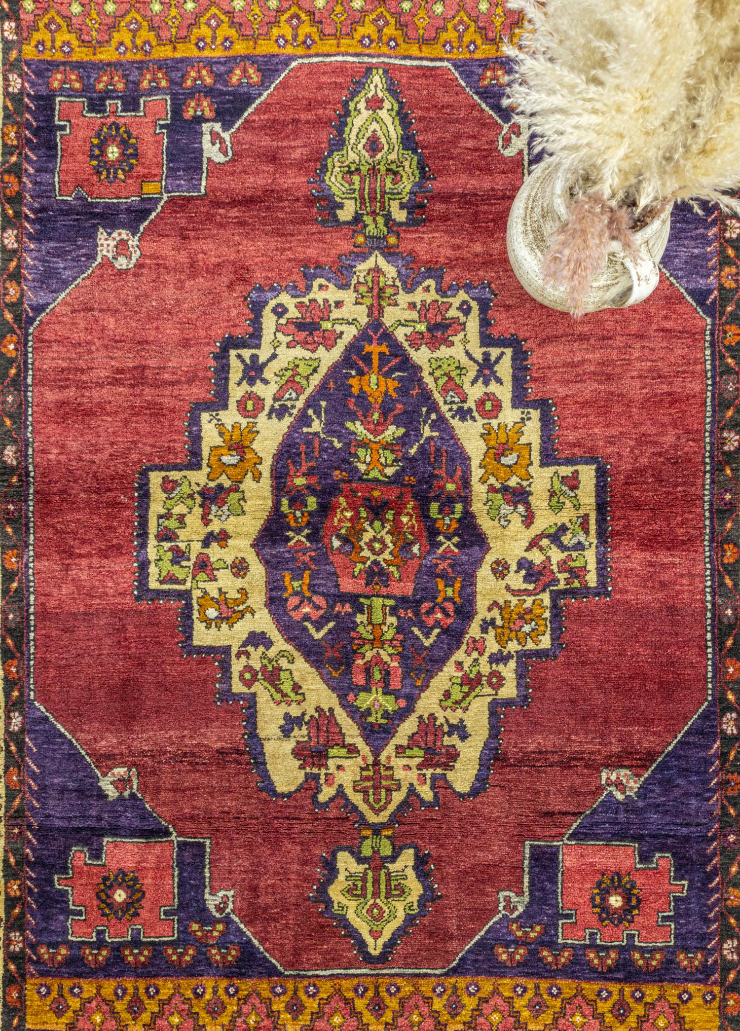 Soho Antiq-Dolf Rustik Tasarımlı Yün Halı 162x225 Cm-Halı-3-Milagron.com