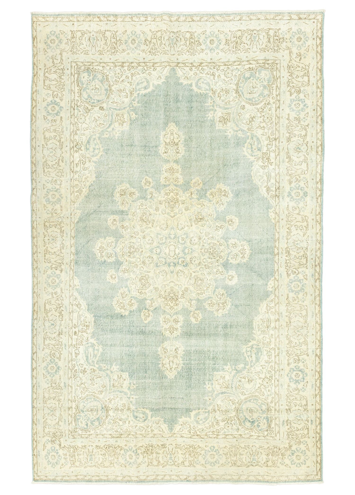 Soho Antiq-Ediz Pastel Renkli Dekoratif Halı 239x372 Cm-Halı-1-Milagron.com