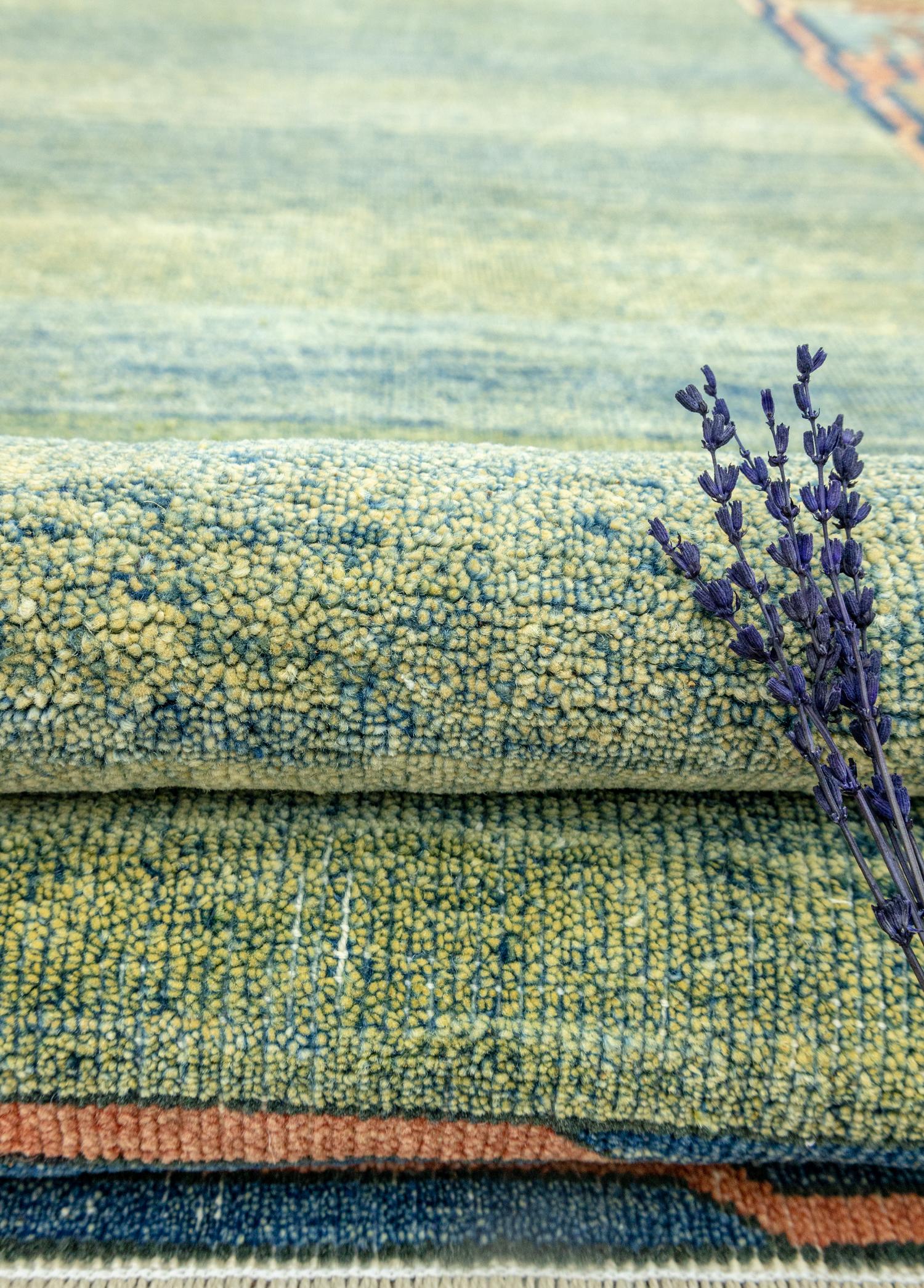 Soho Antiq-Eflin El Dokuma Abrajlı Azeri Halı 170x244 Cm-Halı-4-Milagron.com