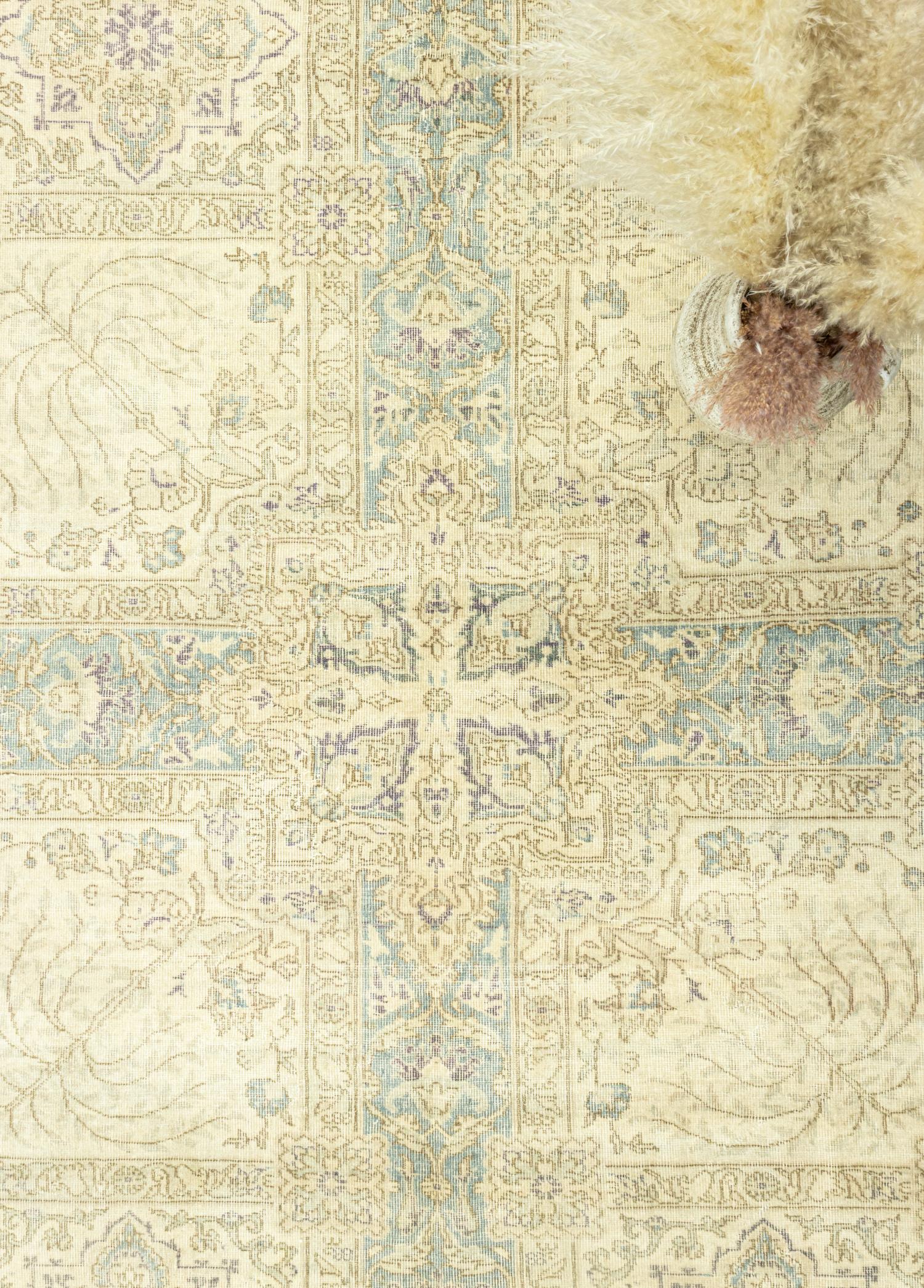 Soho Antiq-Elburz Kutu Desenli El Dokuma Halı 196x291 Cm-Halı-3-Milagron.com