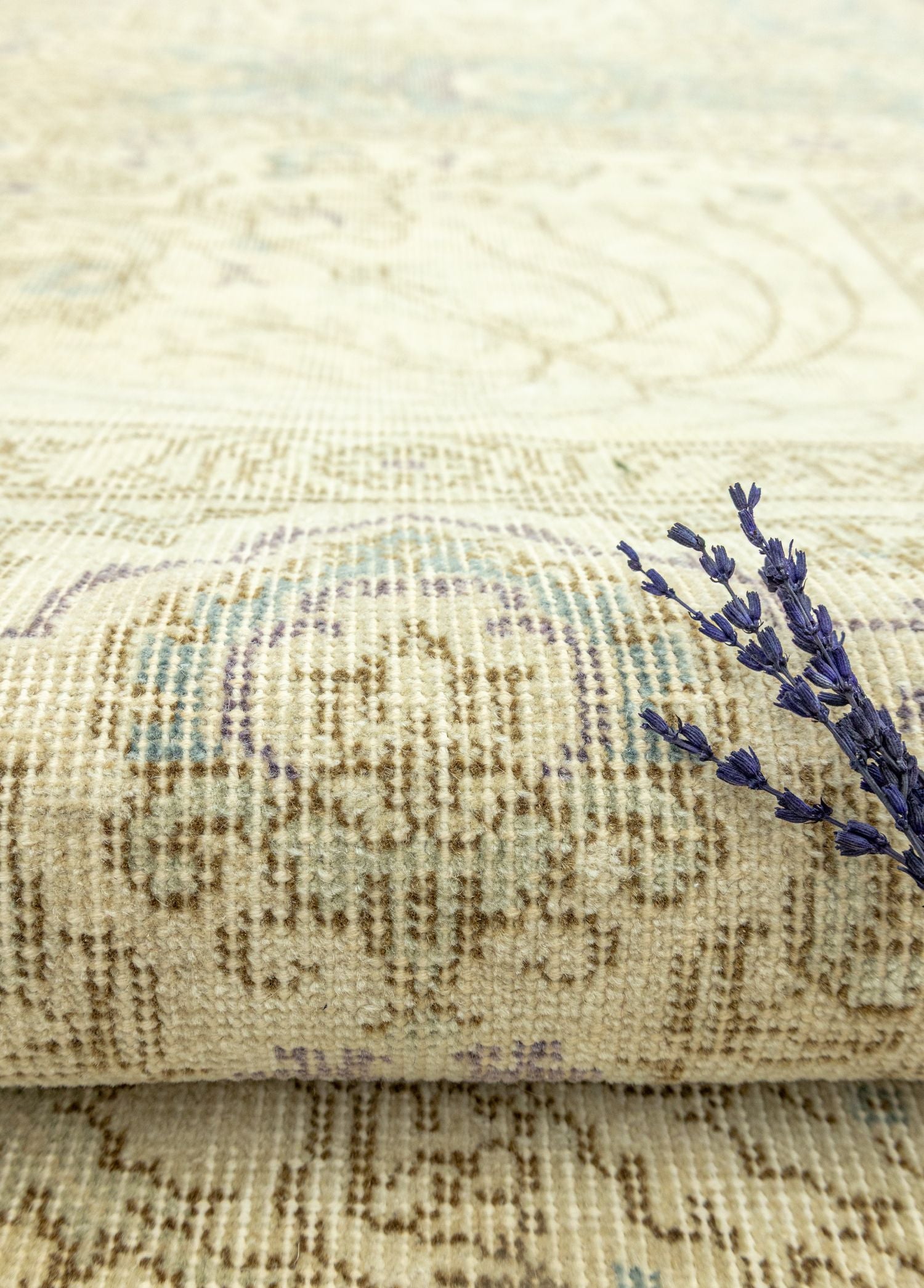 Soho Antiq-Elburz Kutu Desenli El Dokuma Halı 196x291 Cm-Halı-4-Milagron.com