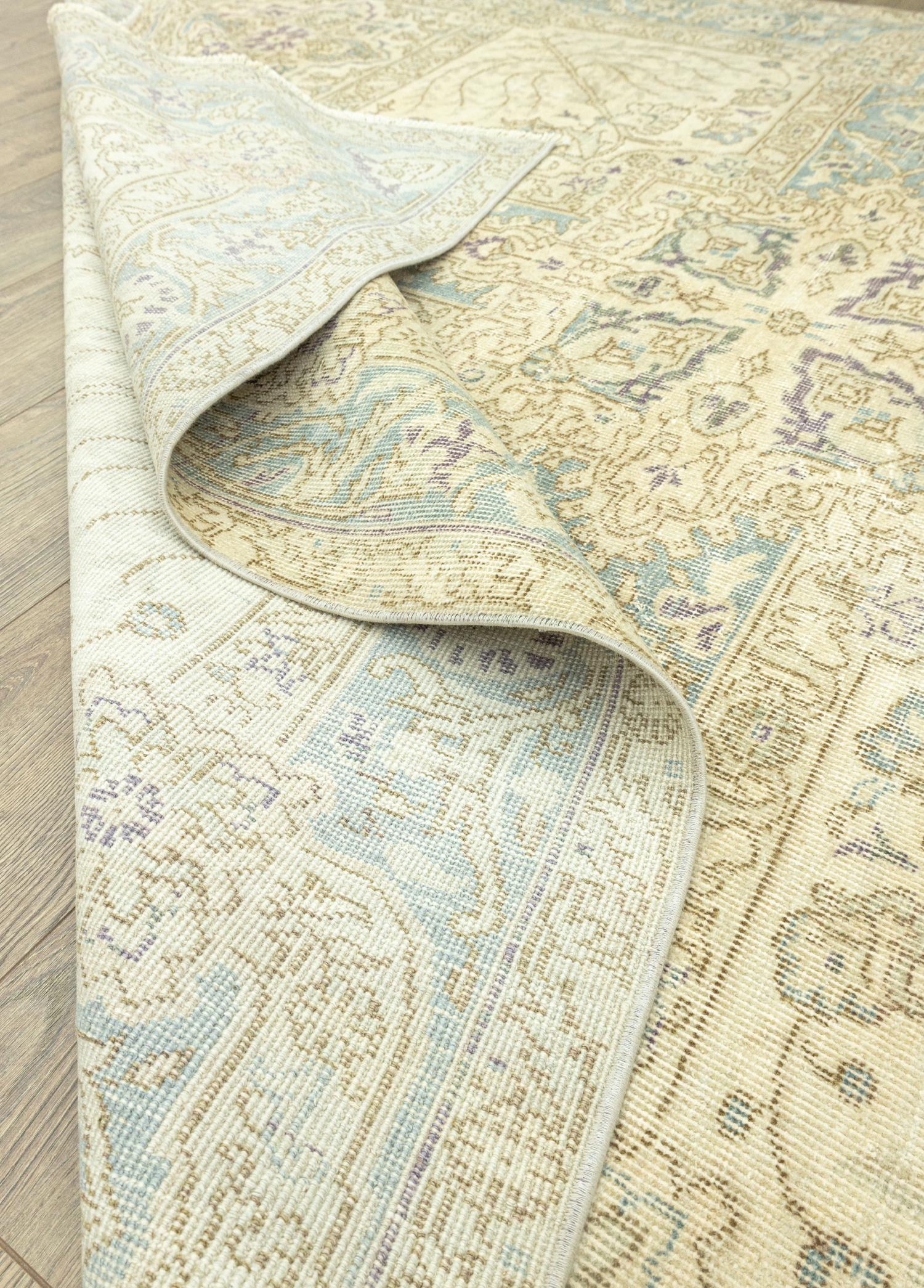 Soho Antiq-Elburz Kutu Desenli El Dokuma Halı 196x291 Cm-Halı-6-Milagron.com