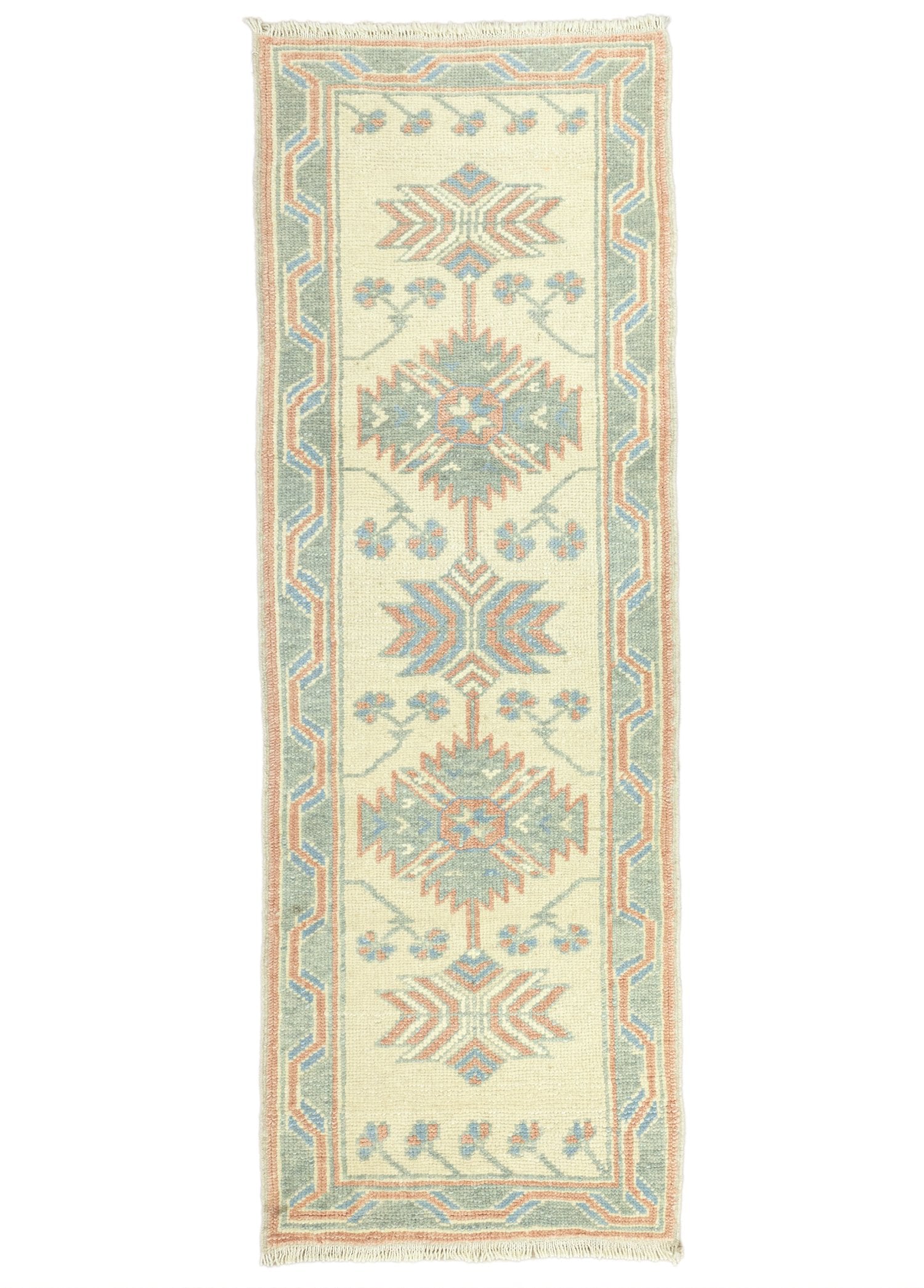 Soho Antiq-Eliza Renkli El Dokuma Yolluk 70x202 Cm-Halı-1-Milagron.com