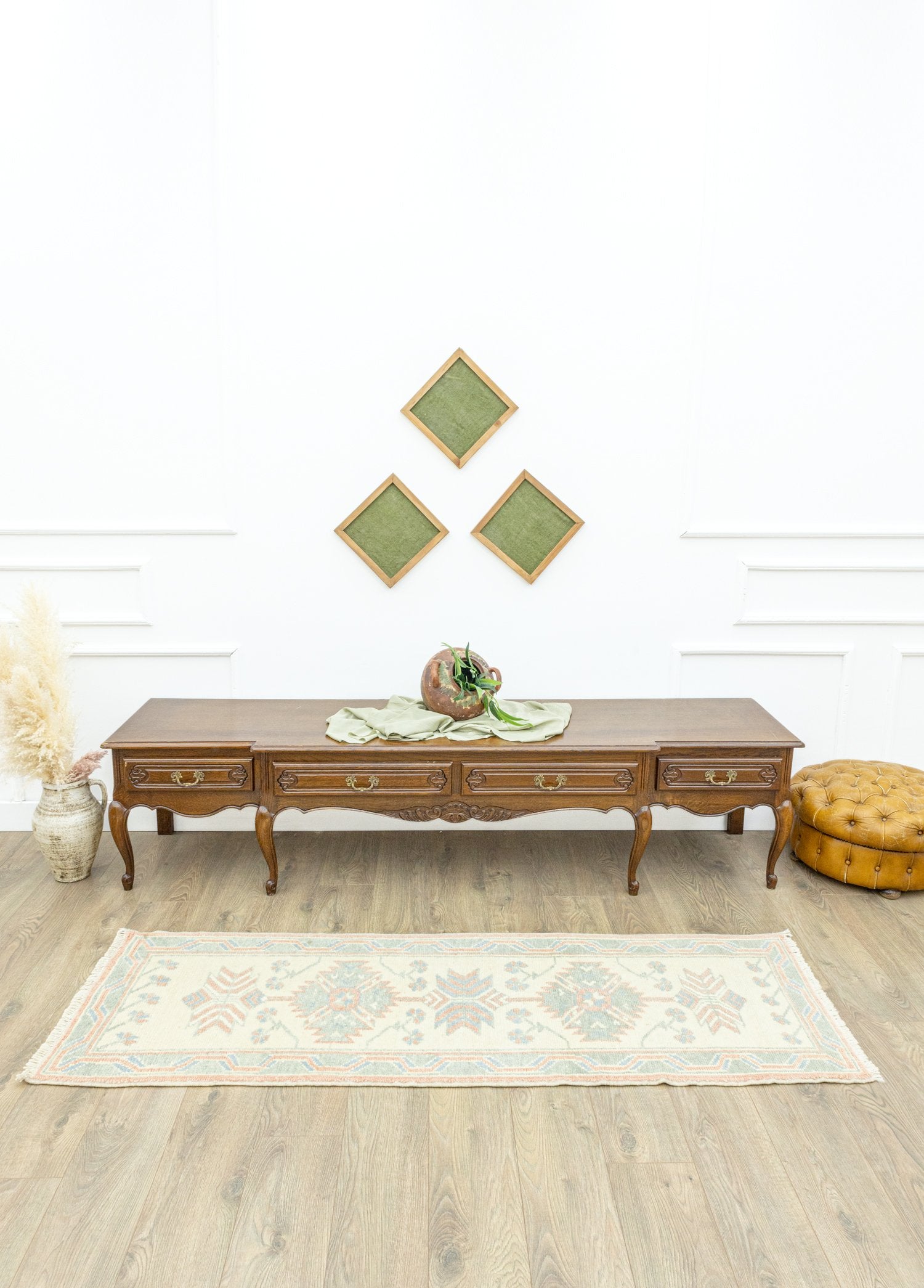 Soho Antiq-Eliza Renkli El Dokuma Yolluk 70x202 Cm-Halı-2-Milagron.com