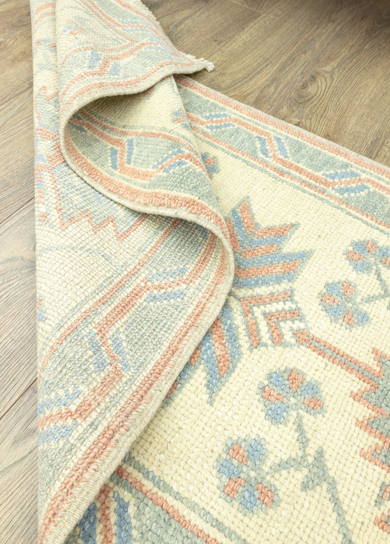 Soho Antiq-Eliza Renkli El Dokuma Yolluk 70x202 Cm-Halı-6-Milagron.com