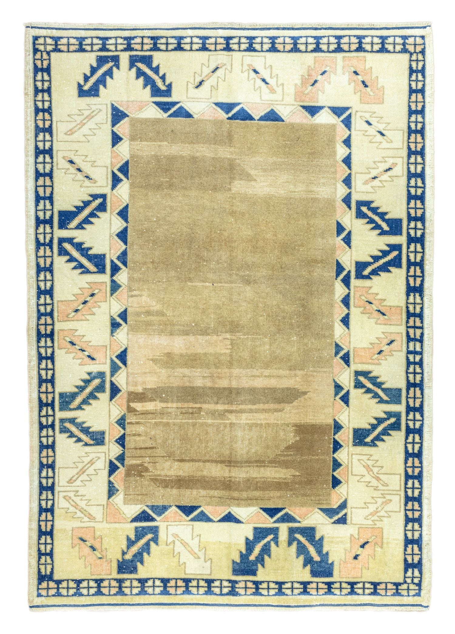 Soho Antiq-Erguvan Kahverengi El Dokuma Halı 121x177 Cm-Halı-1-Milagron.com