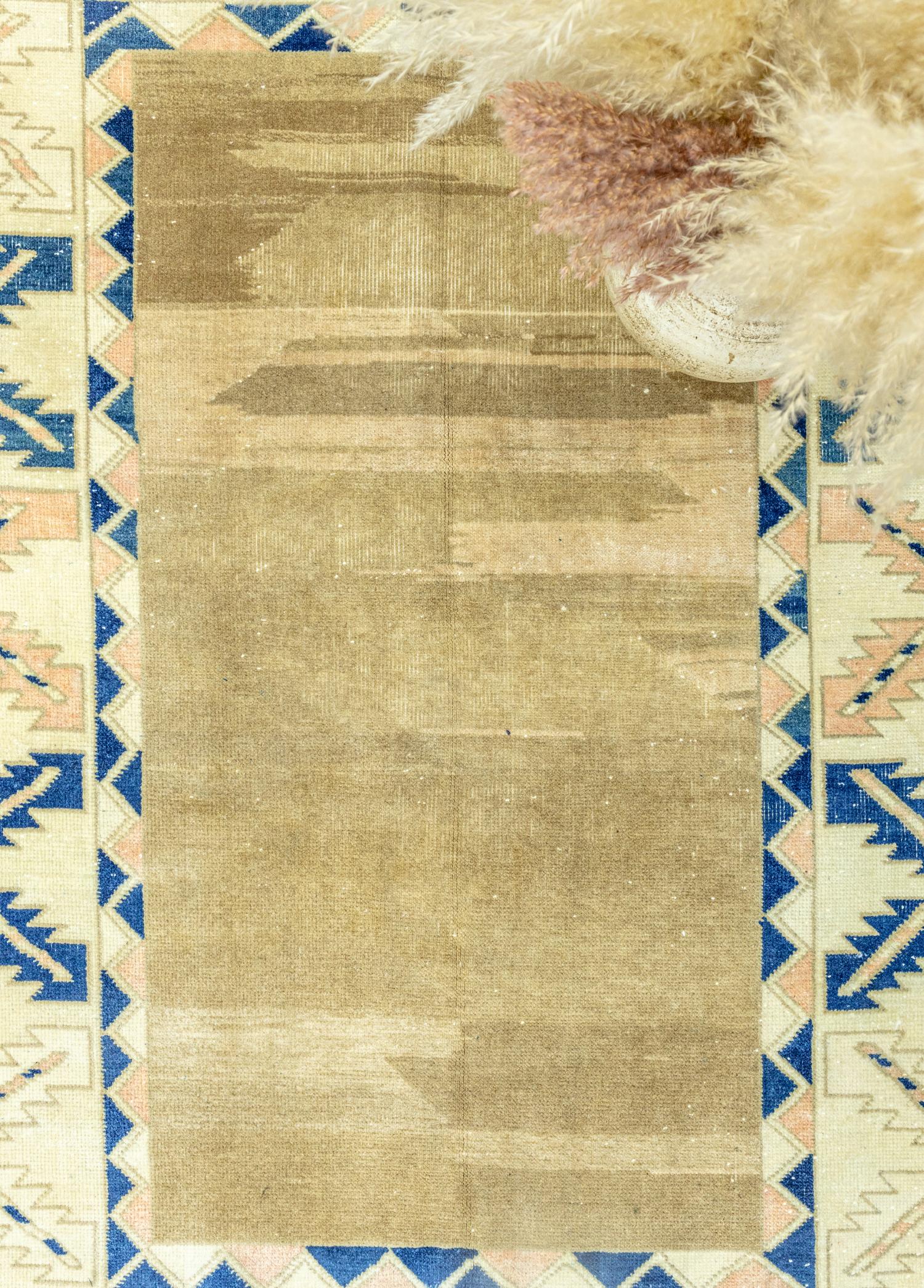 Soho Antiq-Erguvan Kahverengi El Dokuma Halı 121x177 Cm-Halı-3-Milagron.com