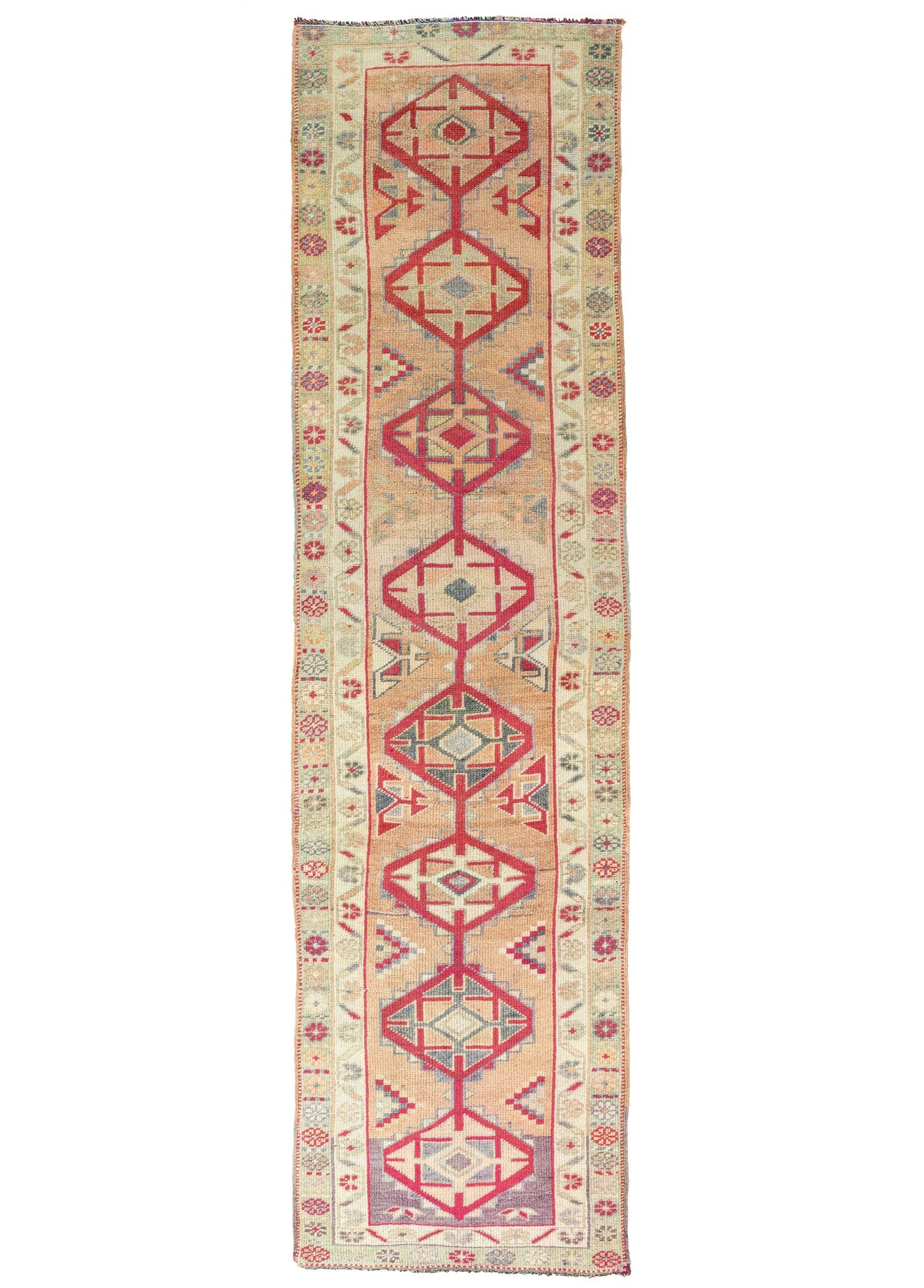 Soho Antiq-Esmat El Dokuma Yün Herki Yolluk 84x366 Cm-Halı-1-Milagron.com