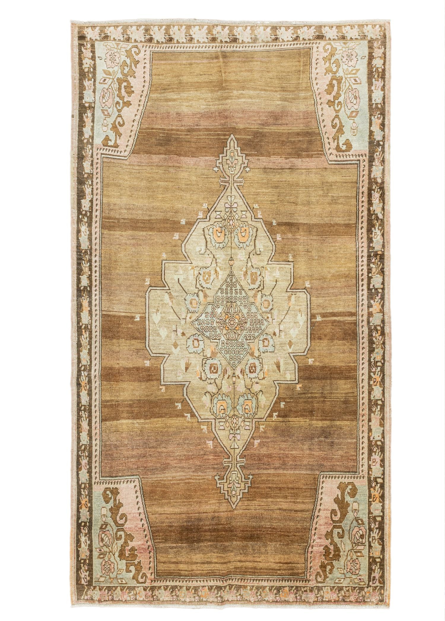 Soho Antiq-Eynehan Abrajlı El Dokuma Halı 200x367 Cm-Halı-1-Milagron.com