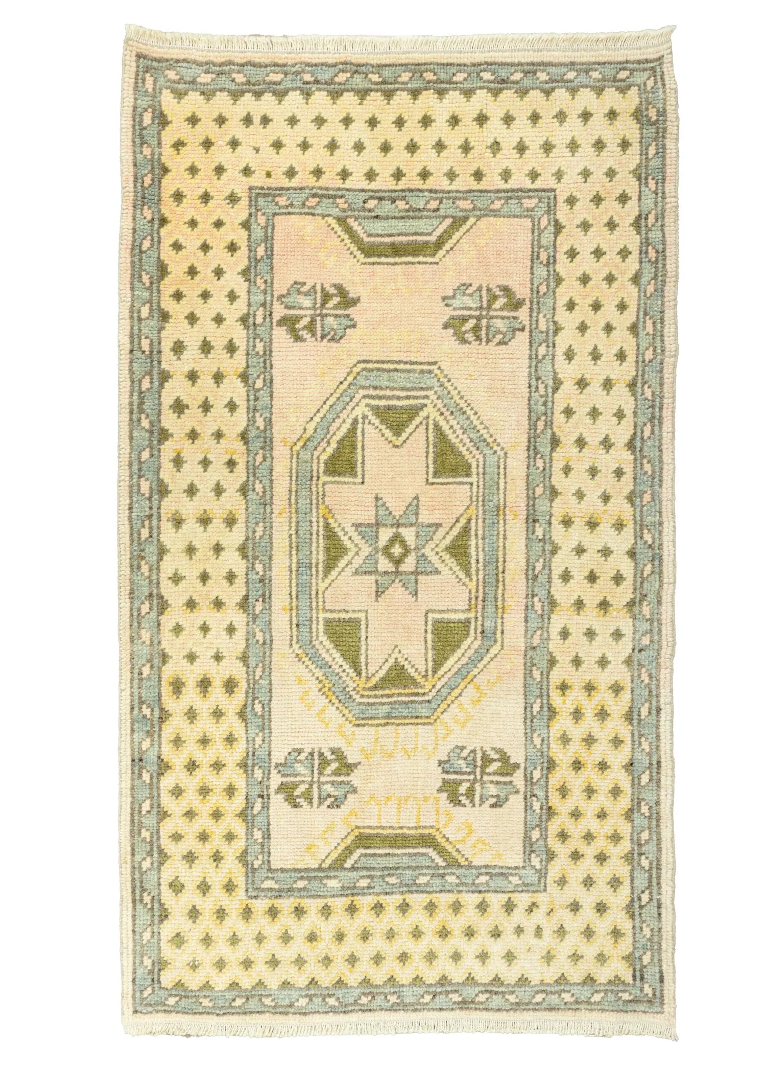 Soho Antiq-Ferzan El Dokuma Uşak Halı 93x153 Cm-1-Milagron.com