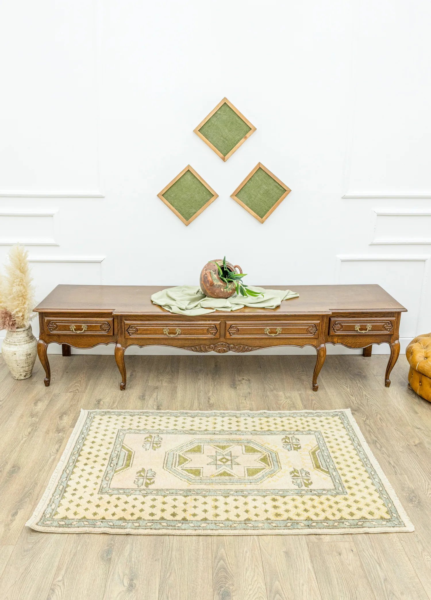 Soho Antiq-Ferzan El Dokuma Uşak Halı 93x153 Cm-2-Milagron.com