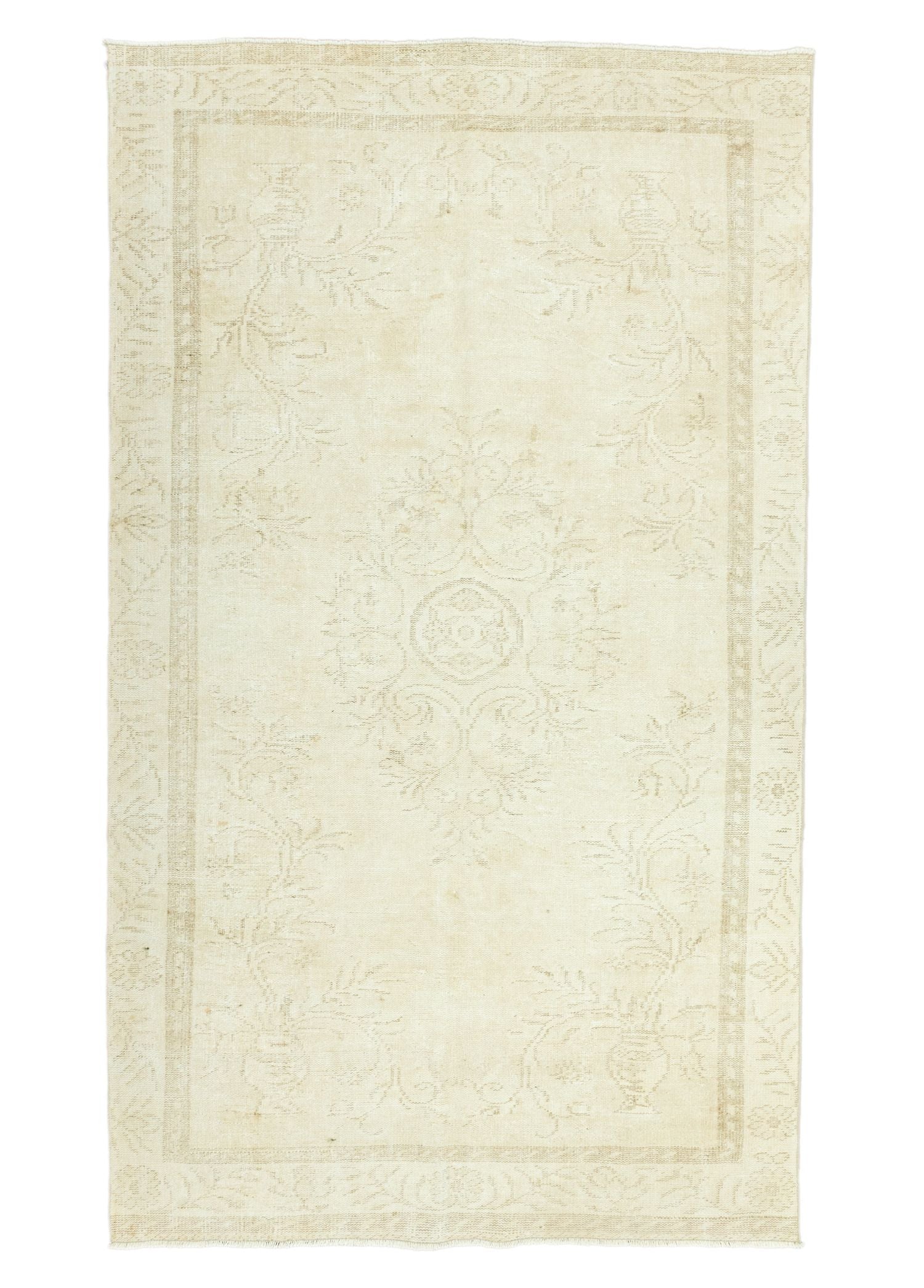 Soho Antiq-Ferzan Natural El Dokuma Halı 170x288 Cm-Halı-1-Milagron.com