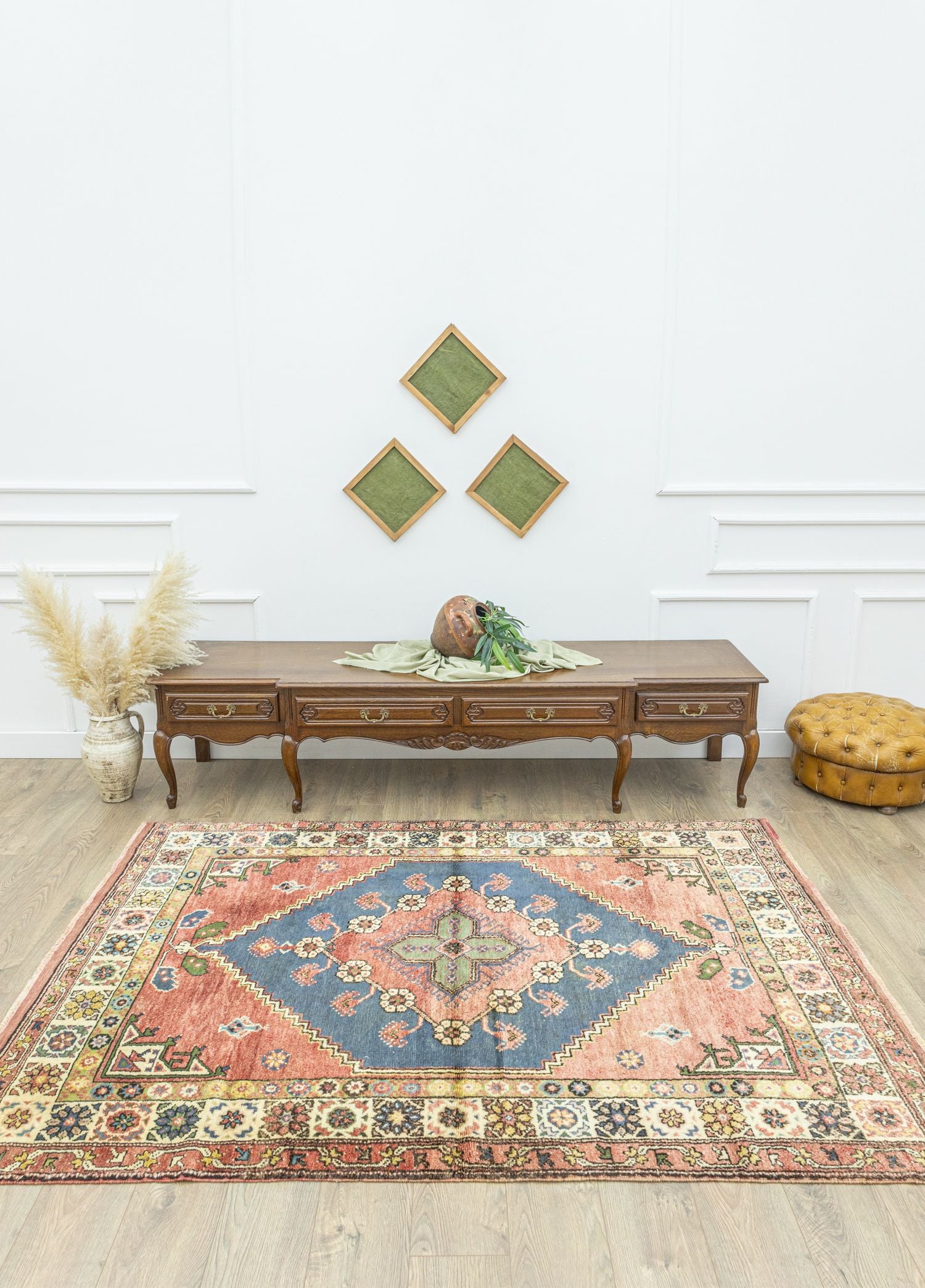 Soho Antiq-Fulya El Dokuma Dazkırı Halı 163x227 Cm-Halı-2-Milagron.com