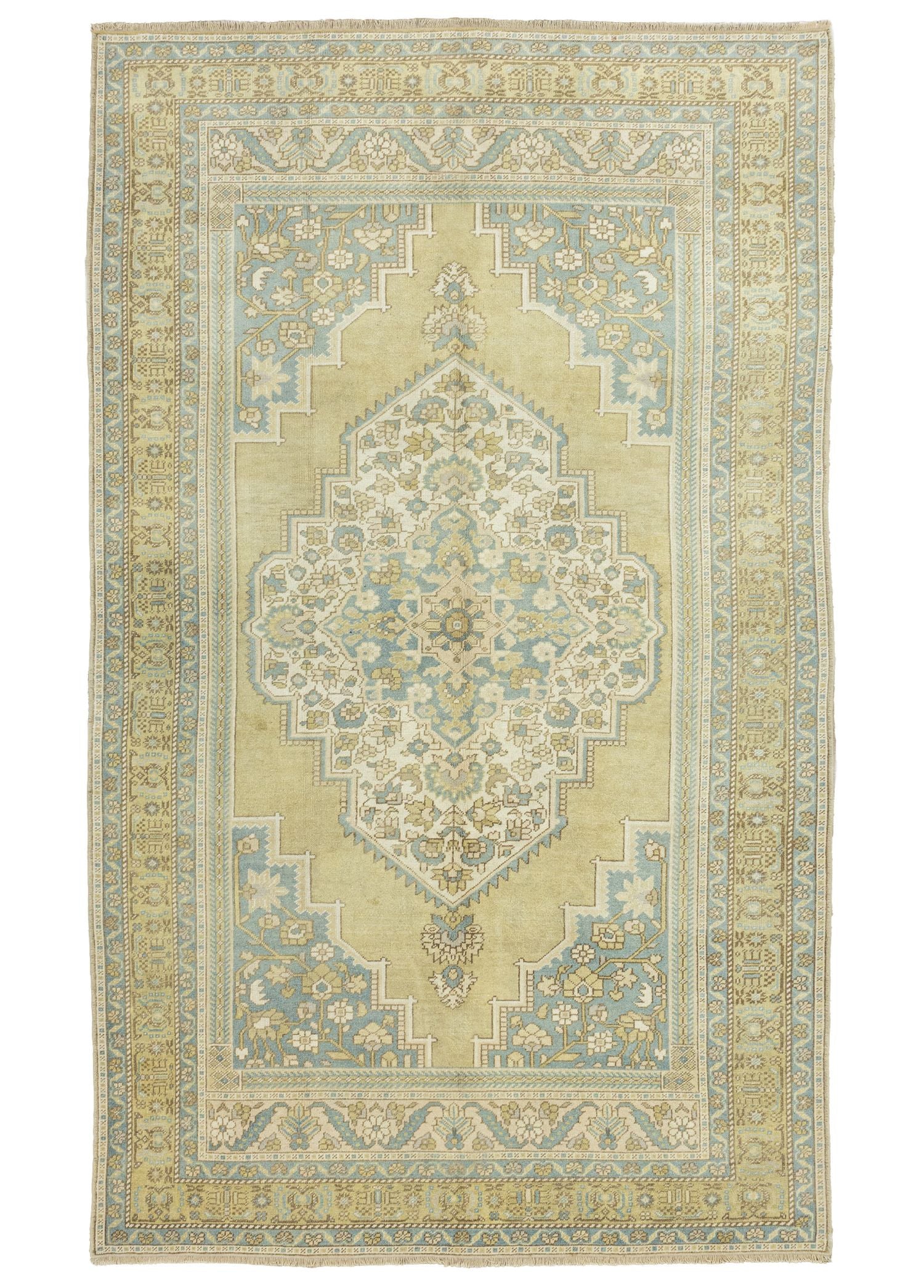 Soho Antiq-Fulya Pastel Renkli El Dokuma Yün Halı 189x322 Cm-Halı-1-Milagron.com