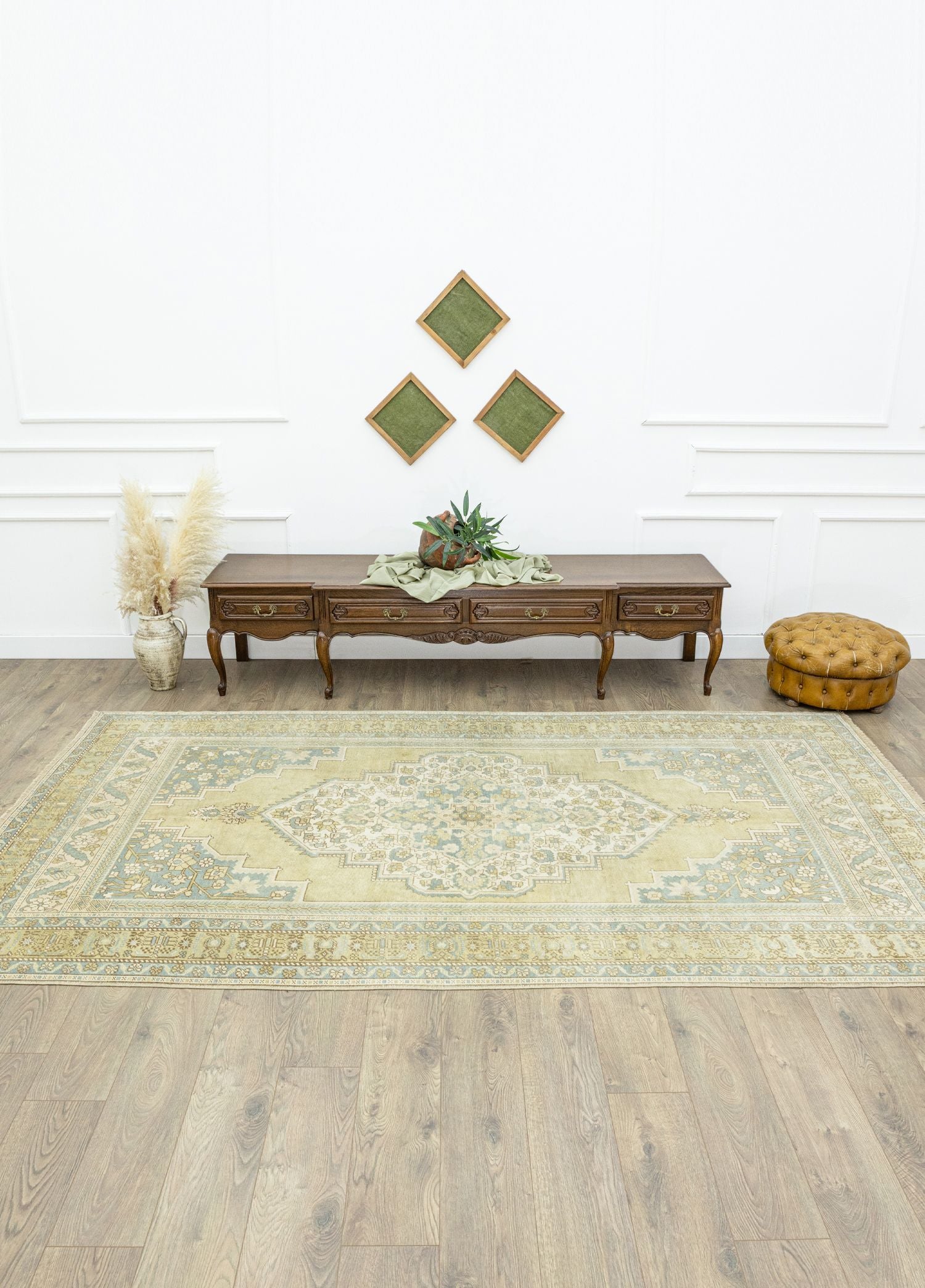 Soho Antiq-Fulya Pastel Renkli El Dokuma Yün Halı 189x322 Cm-Halı-2-Milagron.com