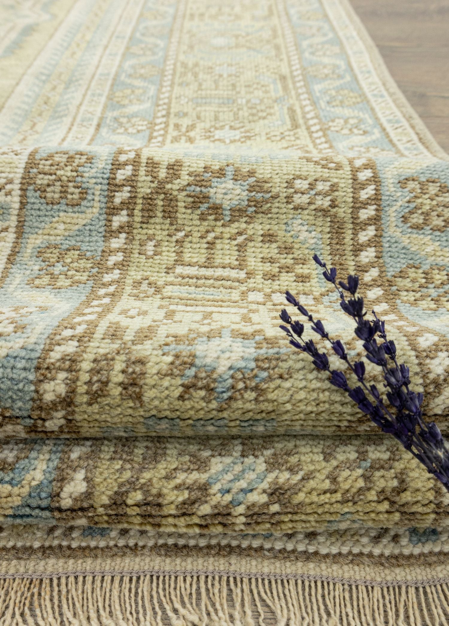 Soho Antiq-Fulya Pastel Renkli El Dokuma Yün Halı 189x322 Cm-Halı-4-Milagron.com