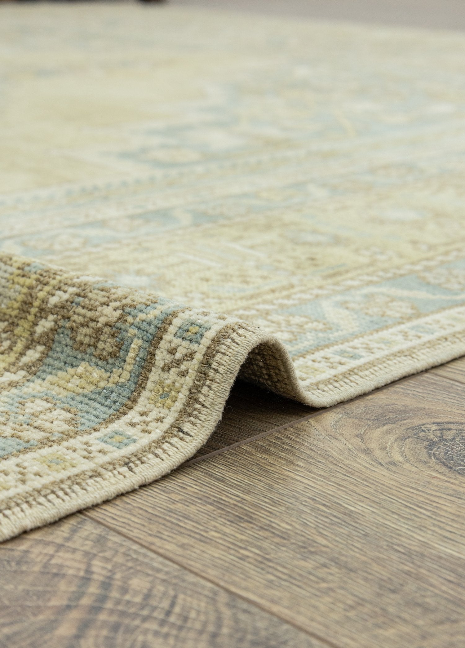 Soho Antiq-Fulya Pastel Renkli El Dokuma Yün Halı 189x322 Cm-Halı-5-Milagron.com