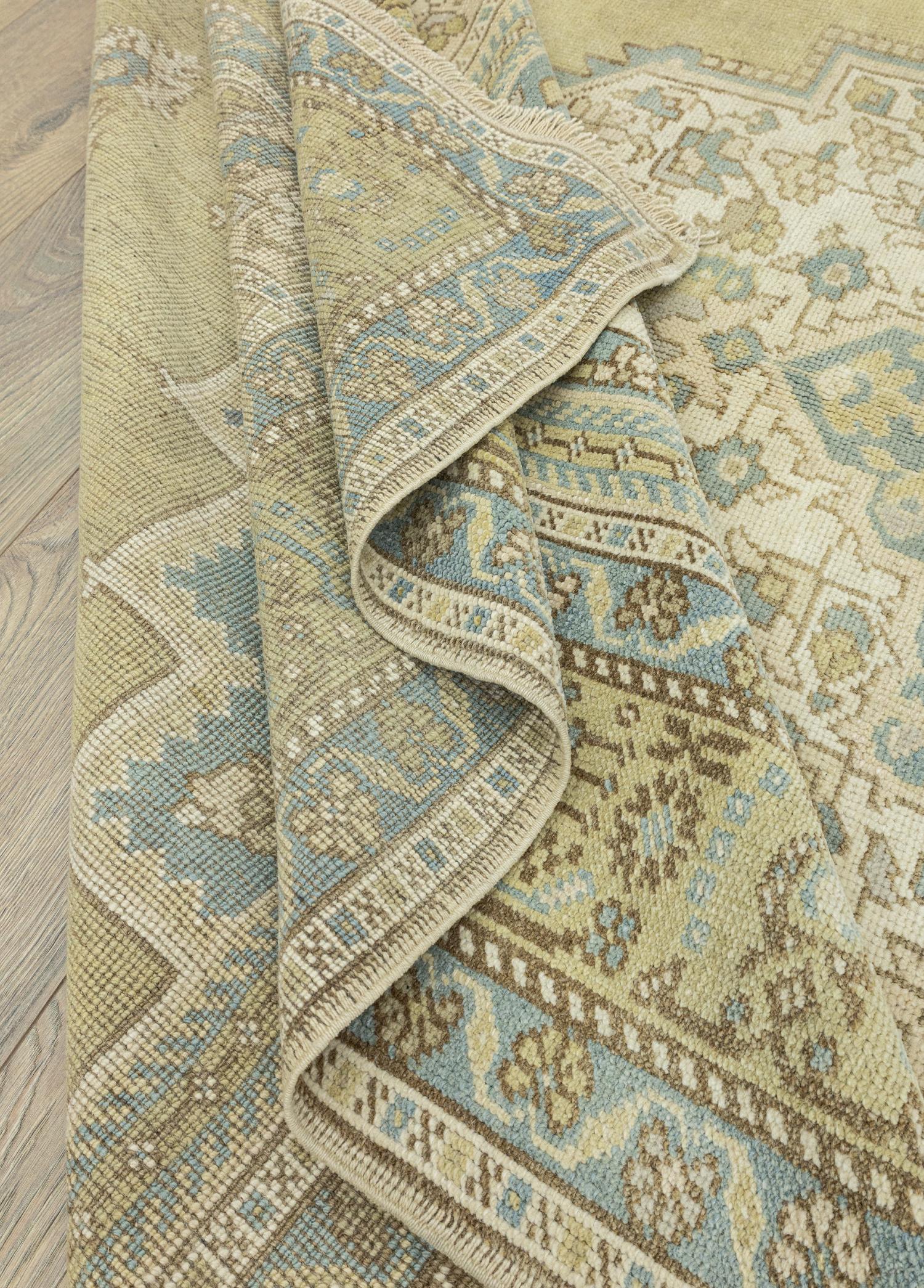 Soho Antiq-Fulya Pastel Renkli El Dokuma Yün Halı 189x322 Cm-Halı-6-Milagron.com