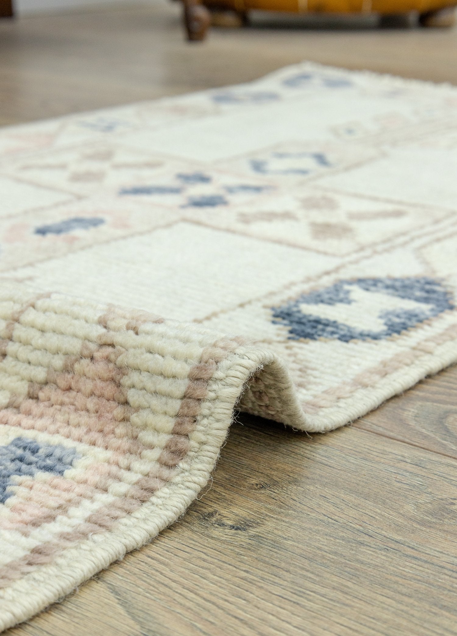 Soho Antiq-Geray İlkel Desenli Uşak Yolluk 57x189 Cm-Halı-5-Milagron.com