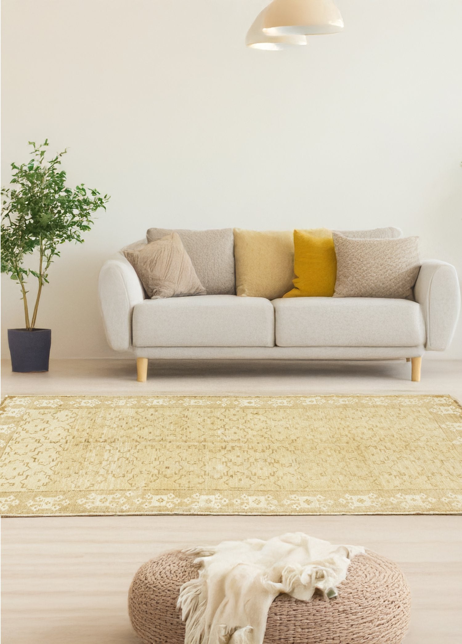 Soho Antiq-Geven El Dokuma Yün Yolluk 111x301 Cm-Halı-2-Milagron.com