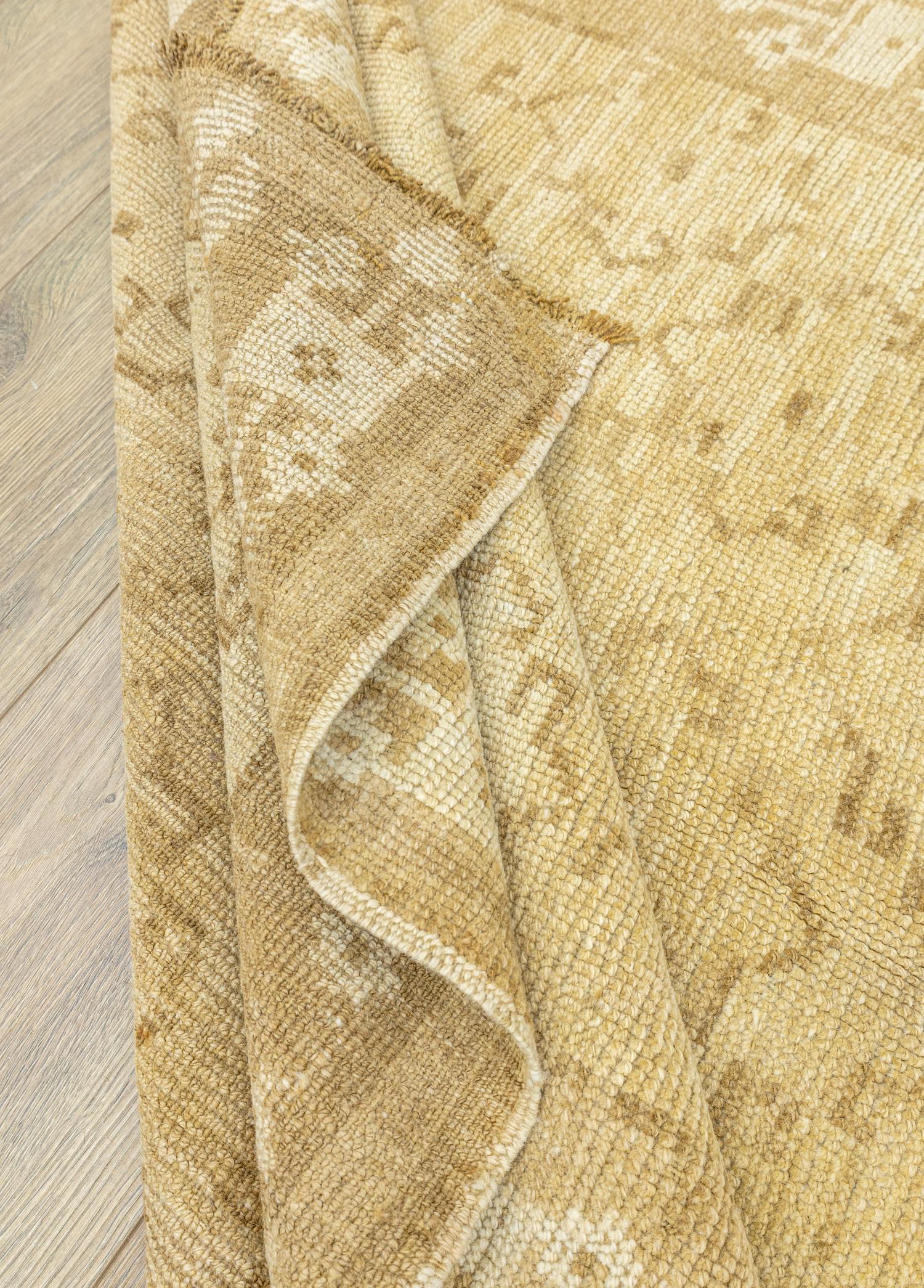 Soho Antiq-Geven El Dokuma Yün Yolluk 111x301 Cm-Halı-6-Milagron.com