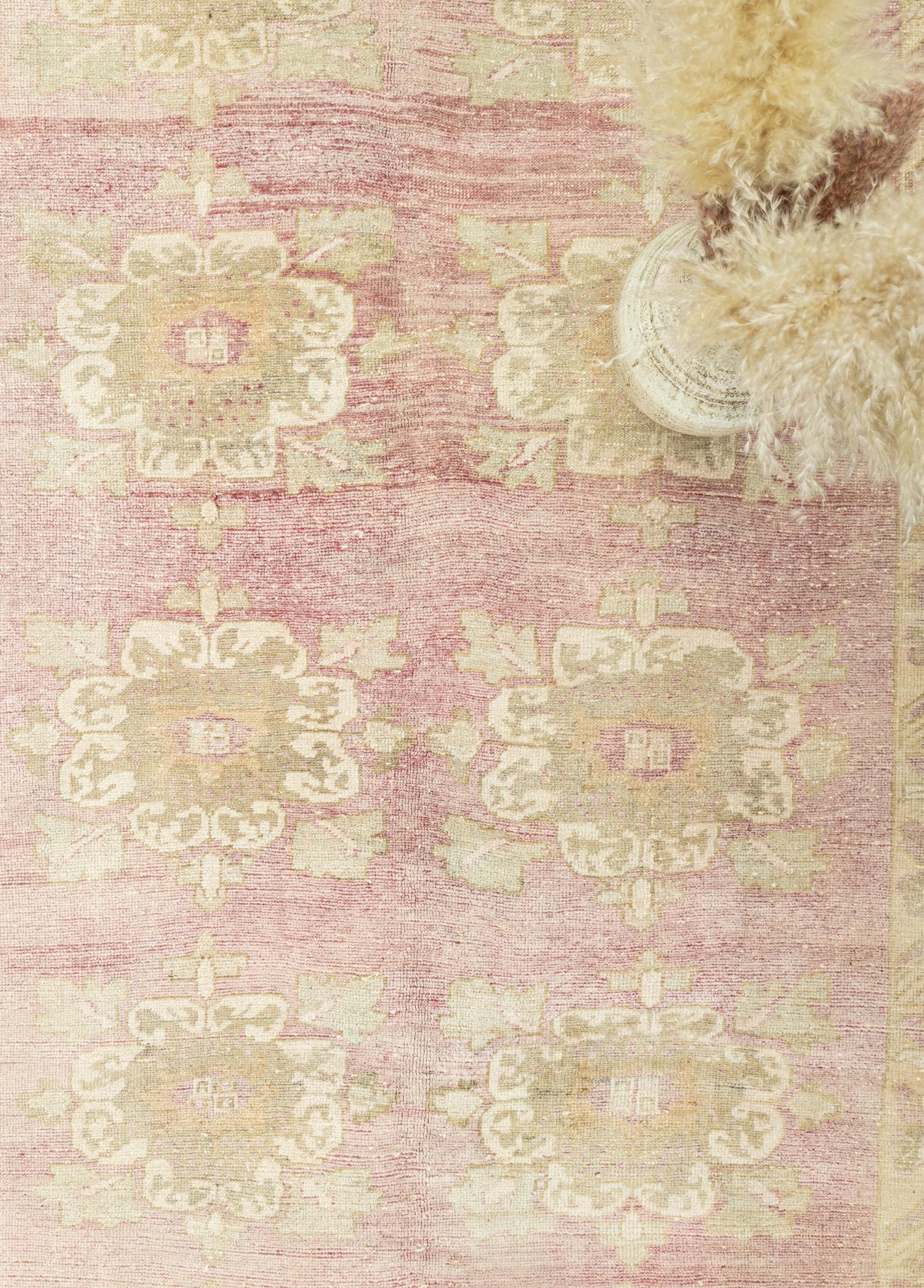 Soho Antiq-Geven çiçekli El Dokuma Halı 169x292 Cm-Halı-3-Milagron.com