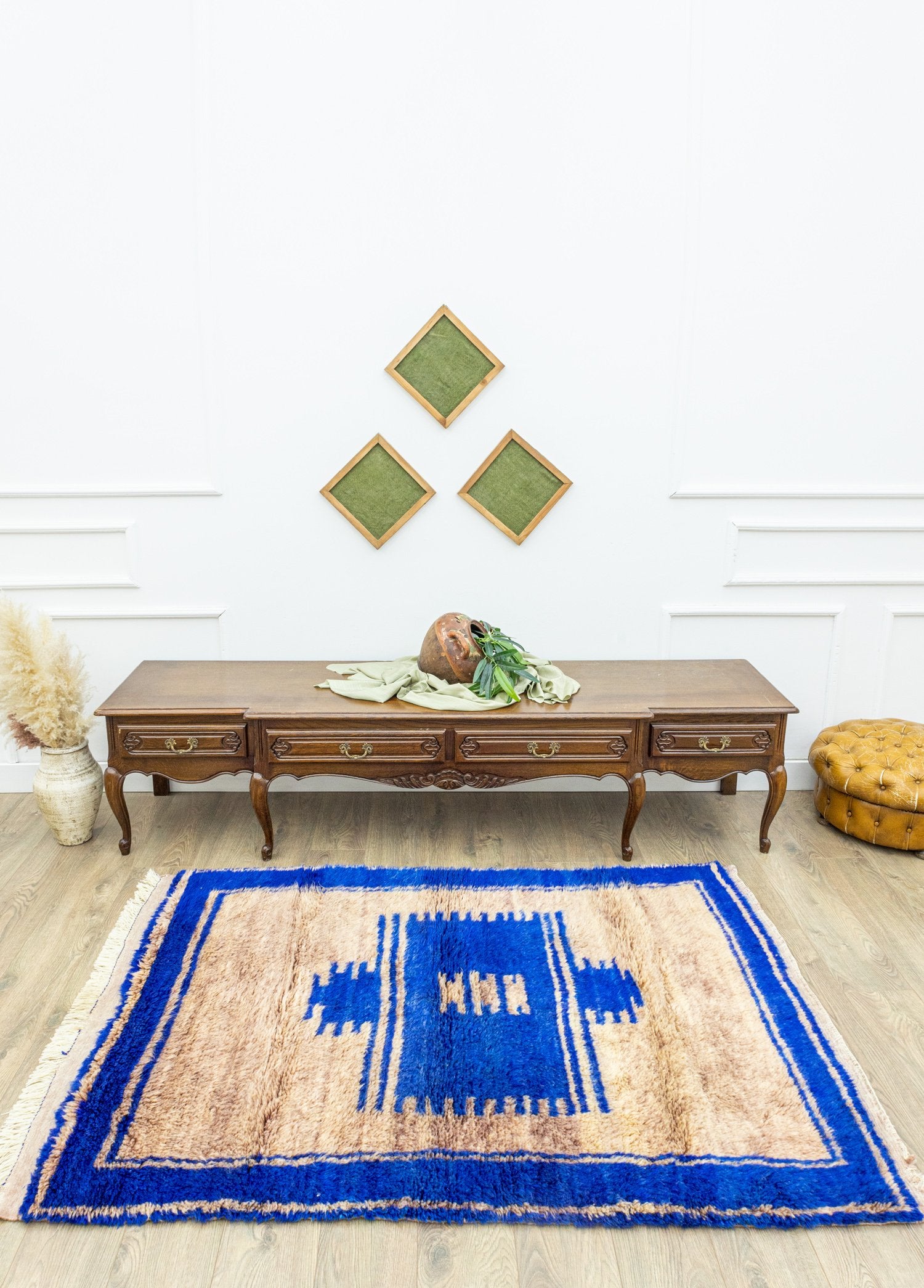 Soho Antiq-Geyre El Dokuma Tülü Halı 130 x 190 Cm-Halı-2-Milagron.com