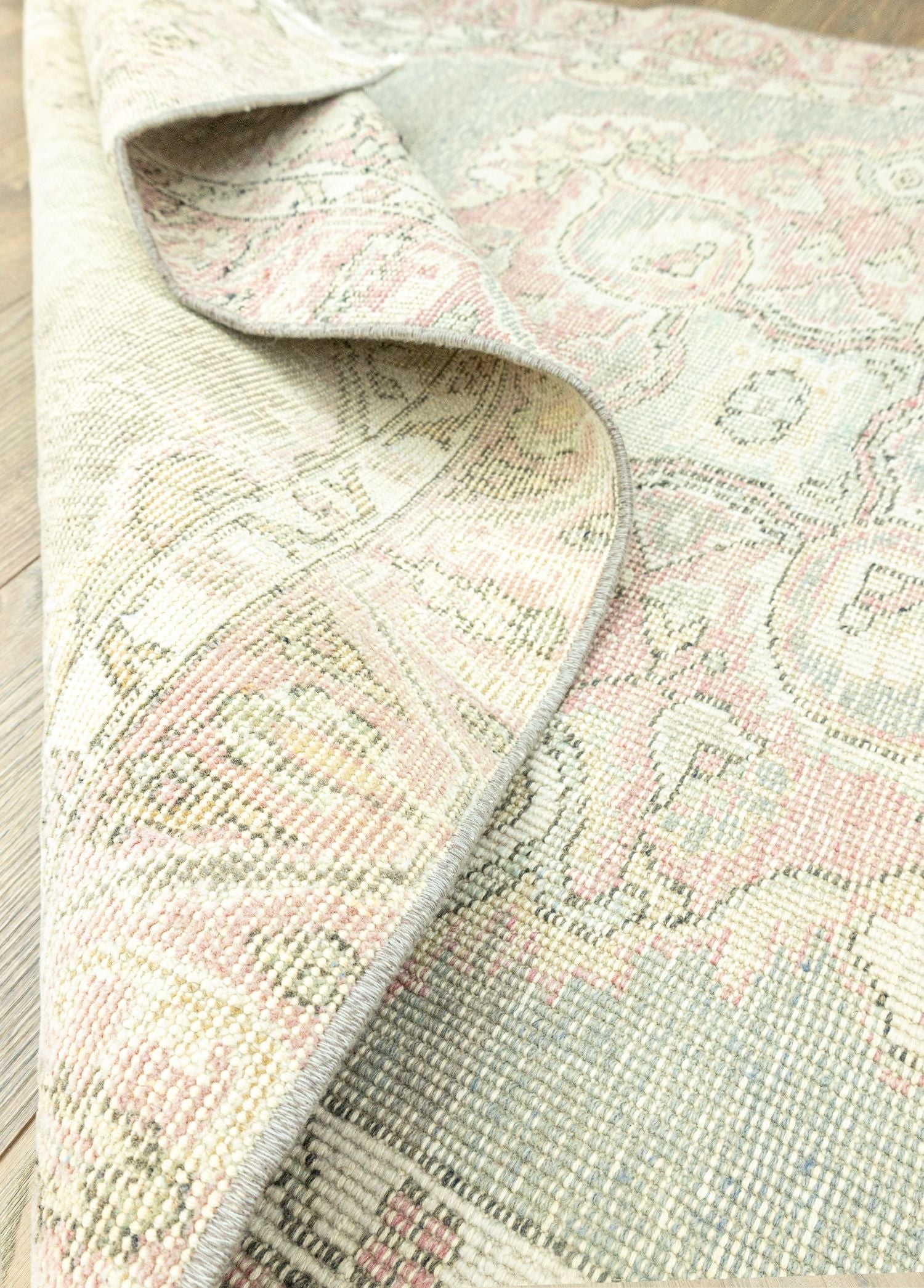 Soho Antiq-Gilan Madalyon Tasarımlı El Dokuma Halı 109x212 Cm-Halı-6-Milagron.com