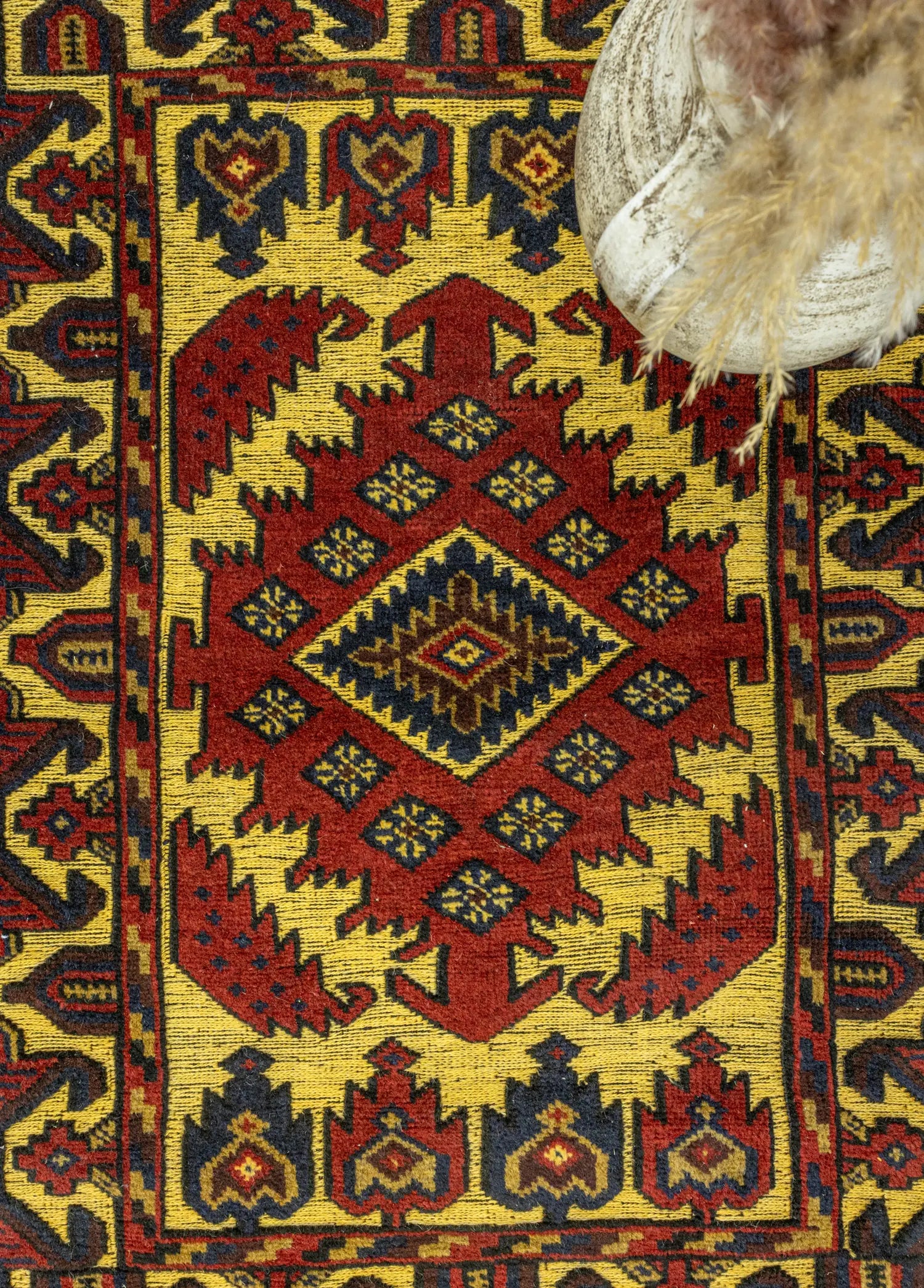 Soho Antiq-Hattuşa El Dokuma Sumak Halı 82x132 Cm-3-Milagron.com