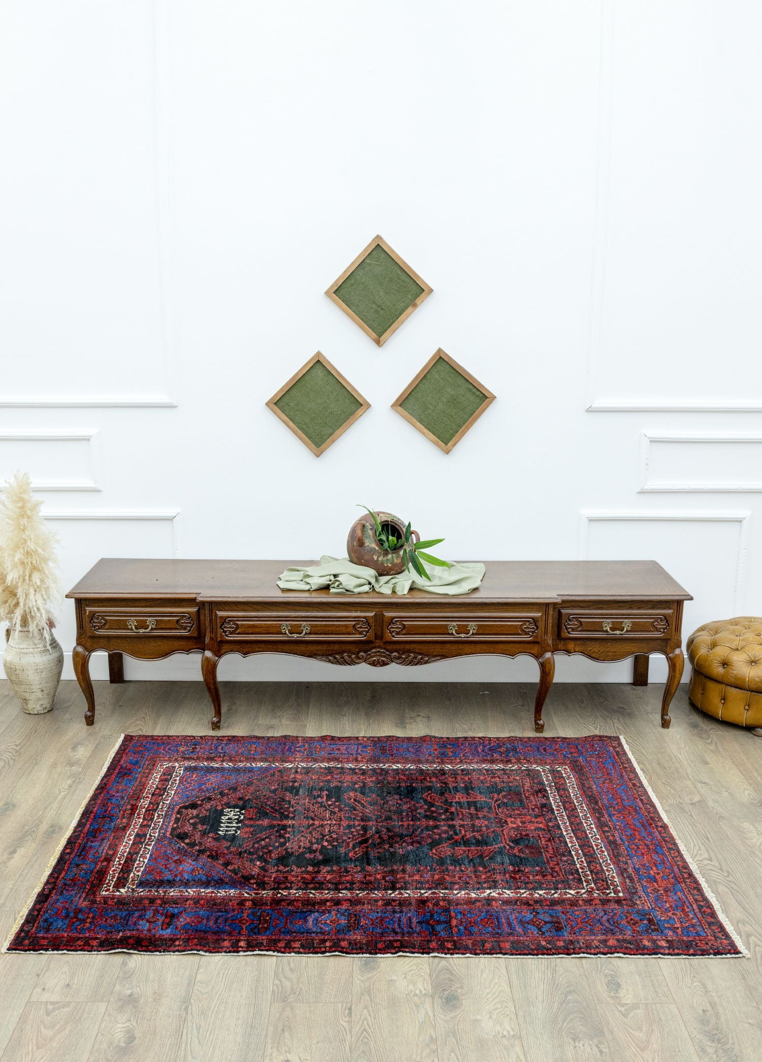 Soho Antiq-Haver Hayat Ağacı Motifli Yün Halı 137x183 Cm-Halı-2-Milagron.com