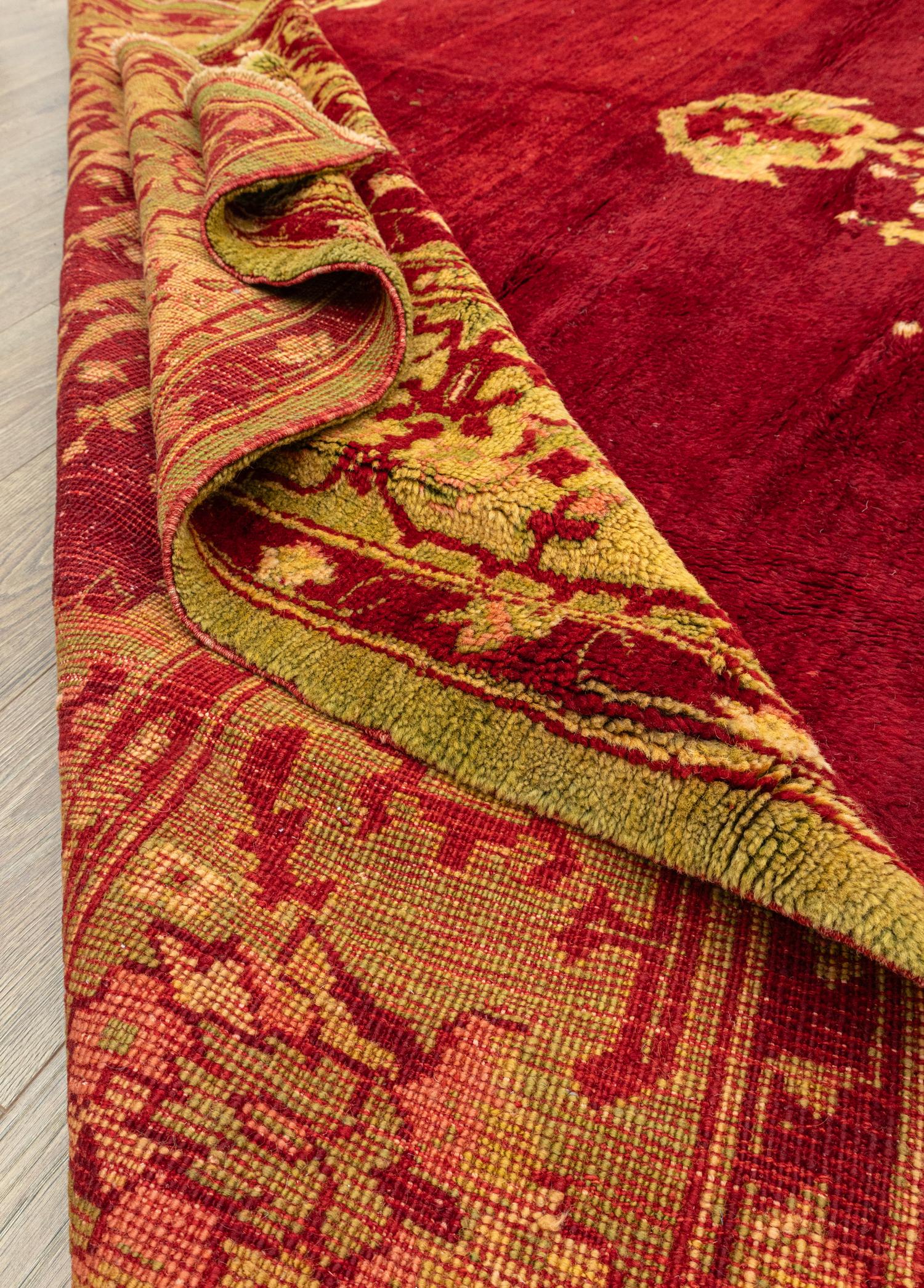 Soho Antiq-Hazar El Dokuma Antika Saray Halısı 312x403 Cm-Halı-6-Milagron.com