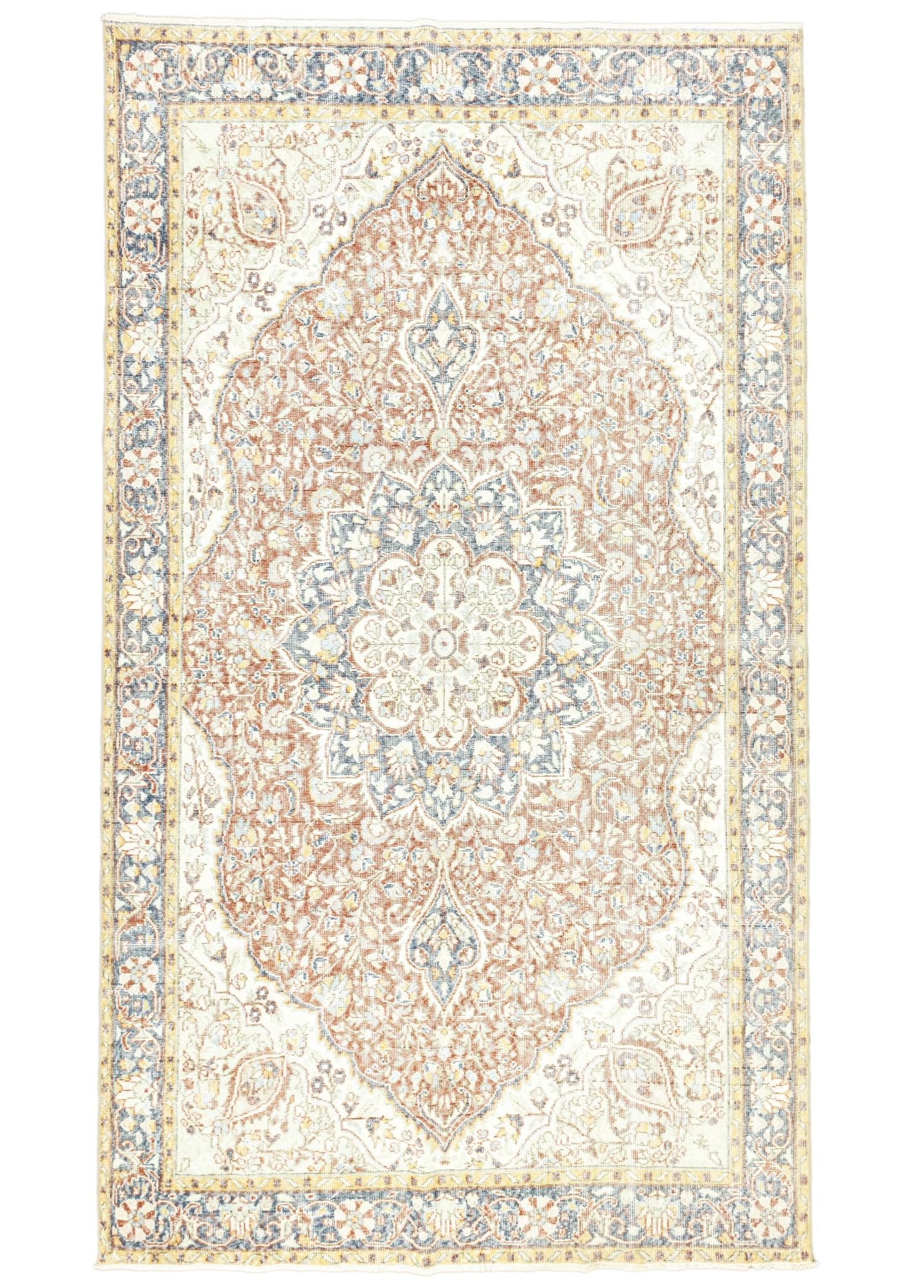 Soho Antiq-Humla Madalyon Tasarımlı Halı 208x326 Cm-Halı-1-Milagron.com