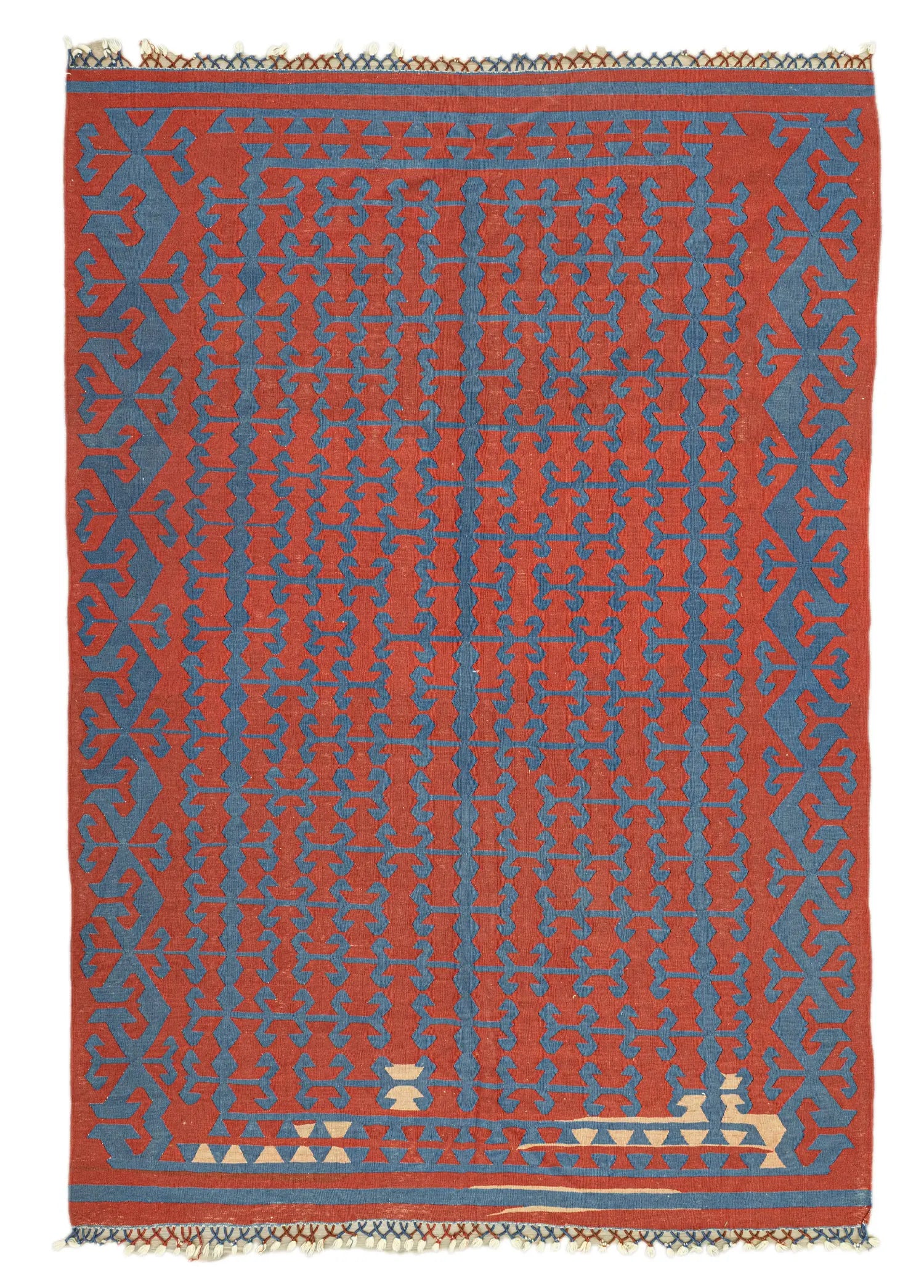 Soho Antiq-Ihlara El Dokuma Kırmızı Kilim 195x281 Cm-1-Milagron.com