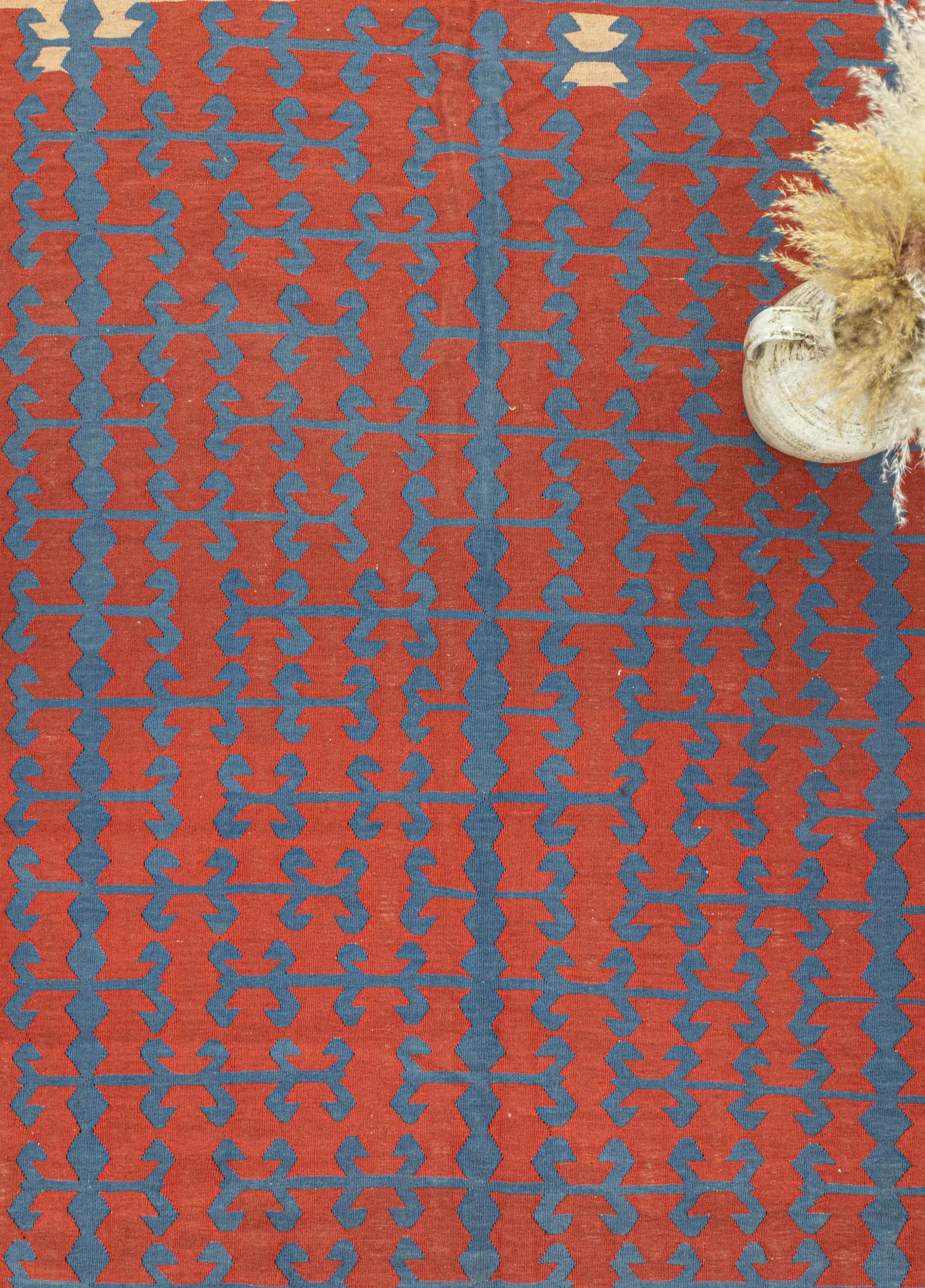 Soho Antiq-Ihlara El Dokuma Kırmızı Kilim 195x281 Cm-3-Milagron.com