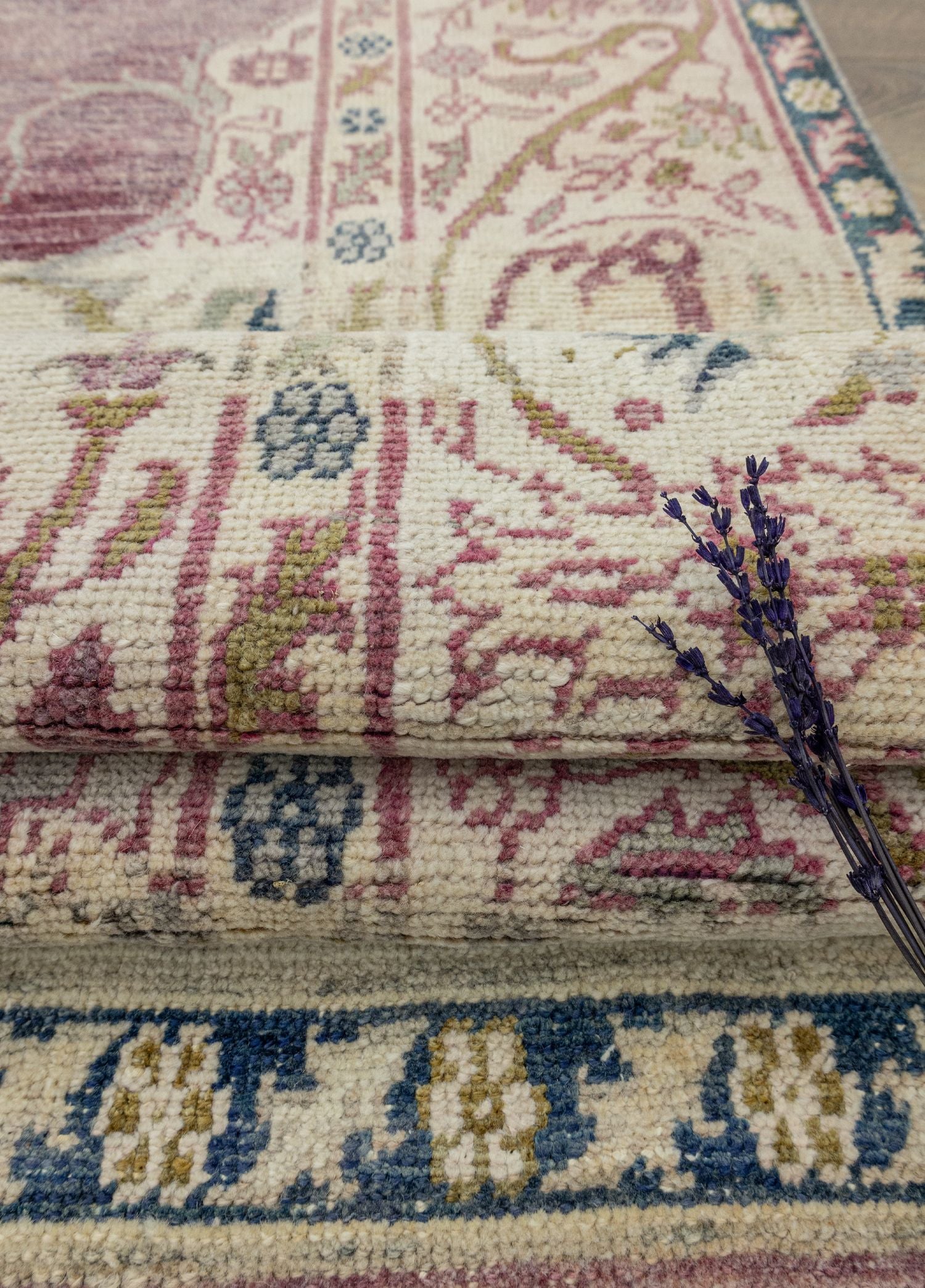 Soho Antiq-İynem Madalyon Desenli El Dokuma Halı 266x350 Cm-3-Milagron.com