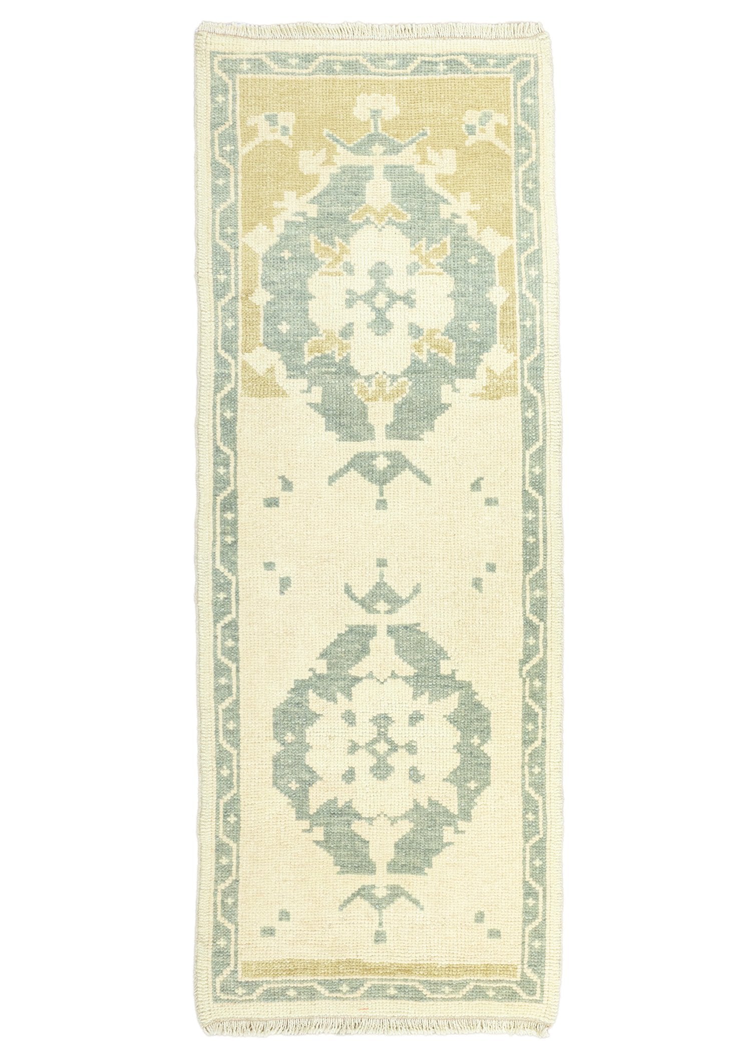 Soho Antiq-Kacem Abrajlı Uşak Yolluk 64x173 Cm-Halı-1-Milagron.com