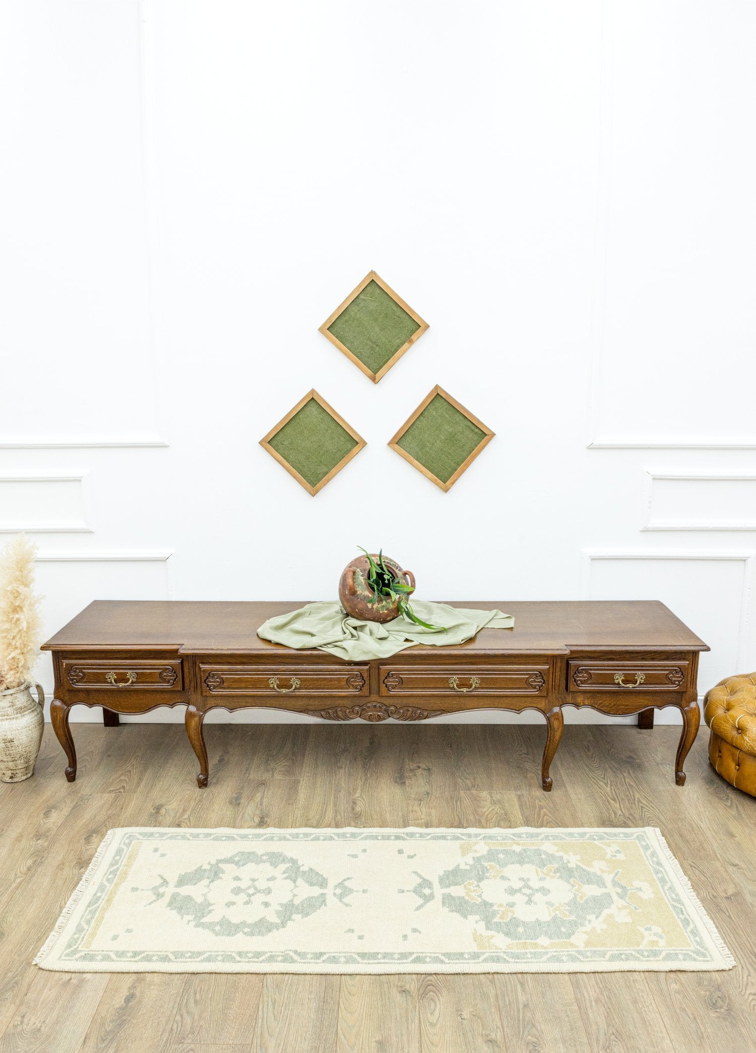 Soho Antiq-Kacem Abrajlı Uşak Yolluk 64x173 Cm-Halı-2-Milagron.com