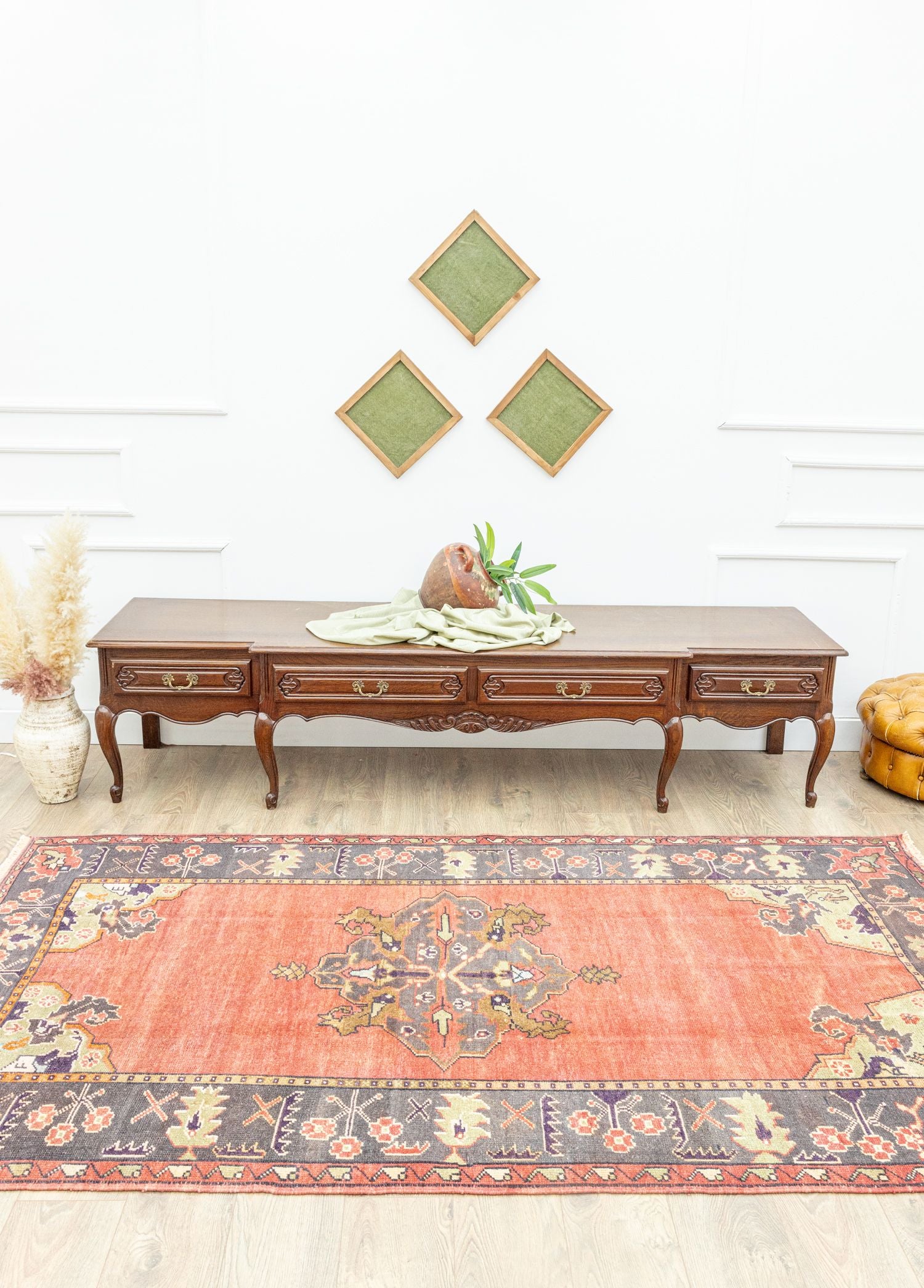 Soho Antiq-Kasni Geleneksel El Dokuma Yün Halı 143x258 Cm-Halı-2-Milagron.com