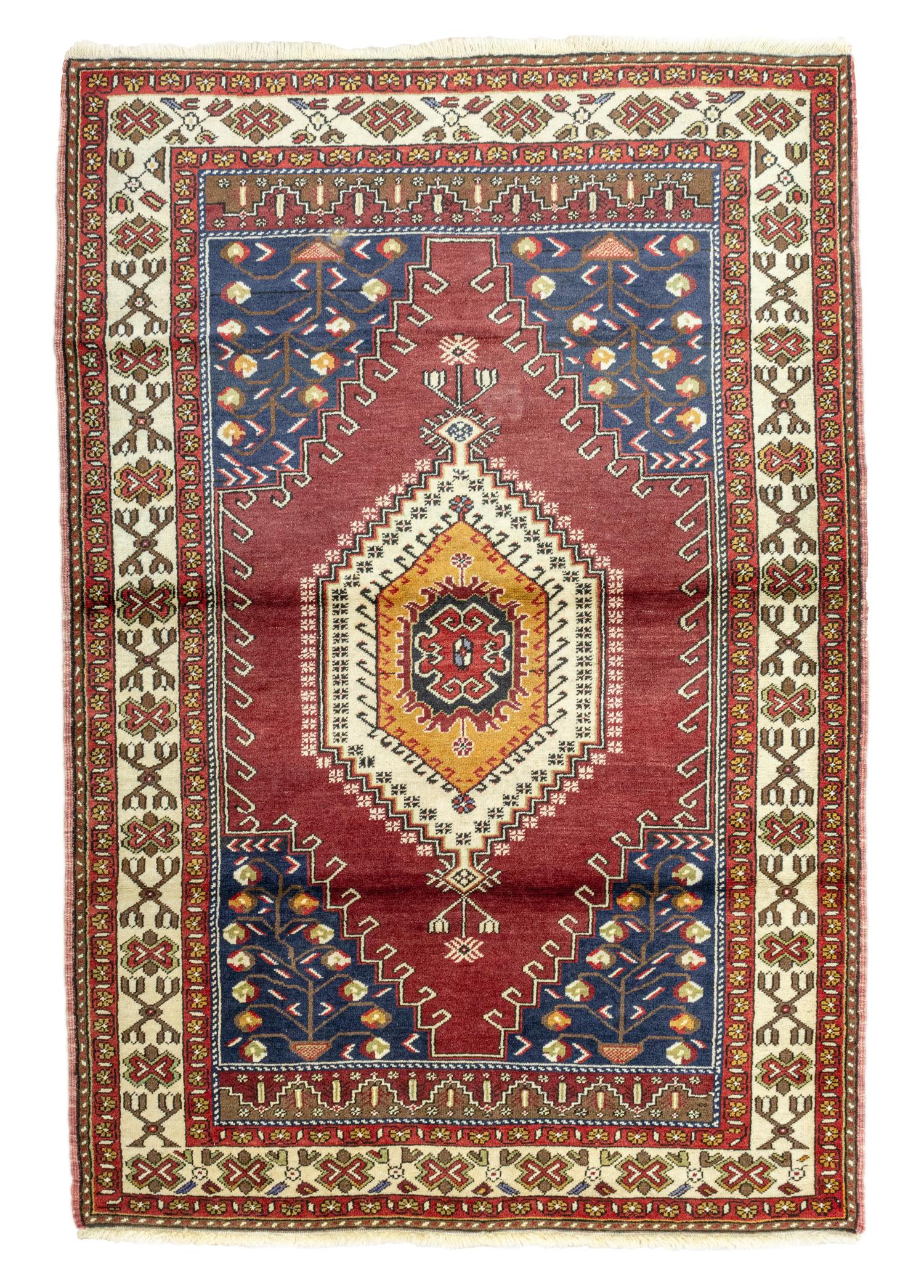 Soho Antiq-Kelsea El Dokuma Yahyalı Halısı 152x231 Cm-Halı-1-Milagron.com