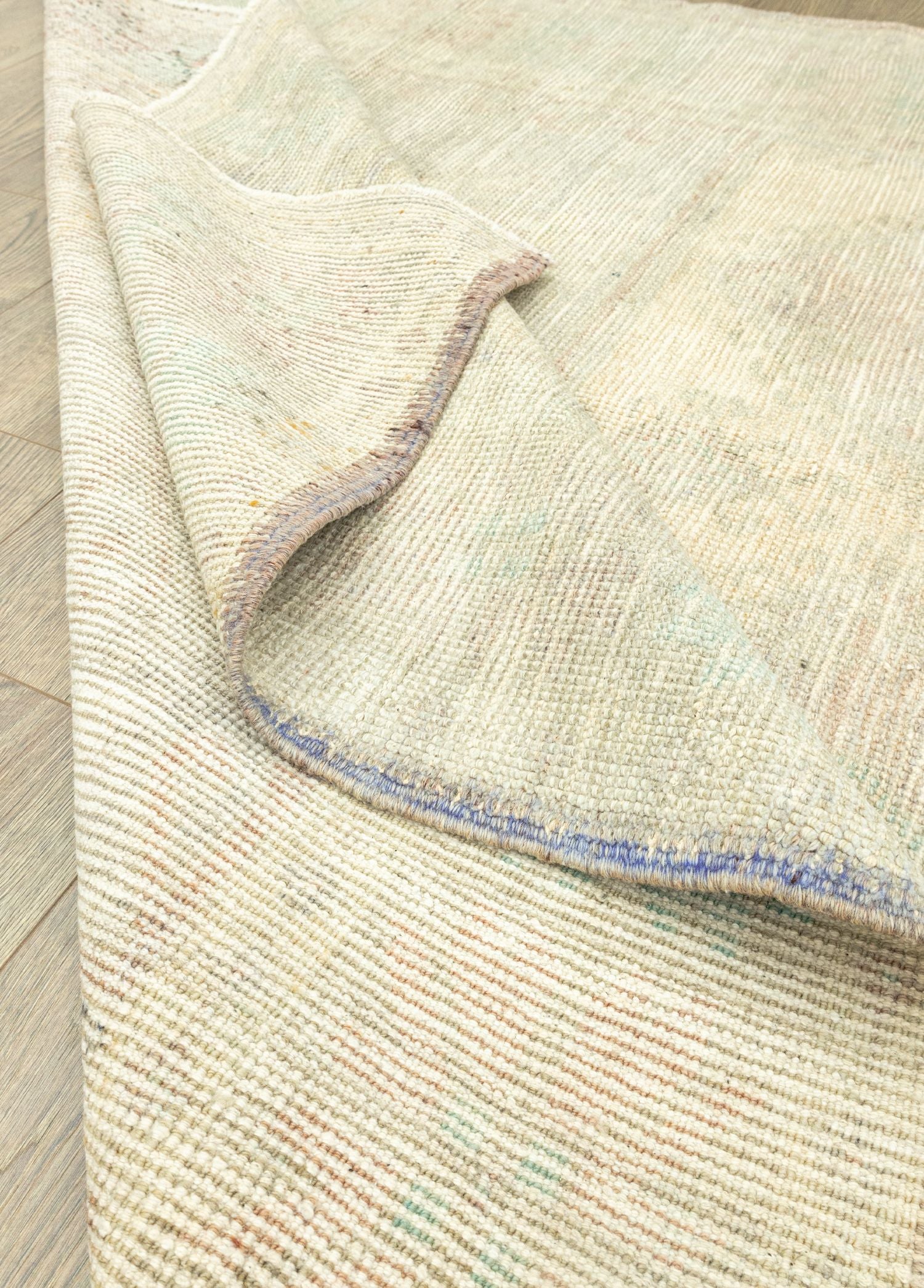 Soho Antiq-Kerec Pastel El Dokuma Halı 157x349 Cm-Halı-6-Milagron.com