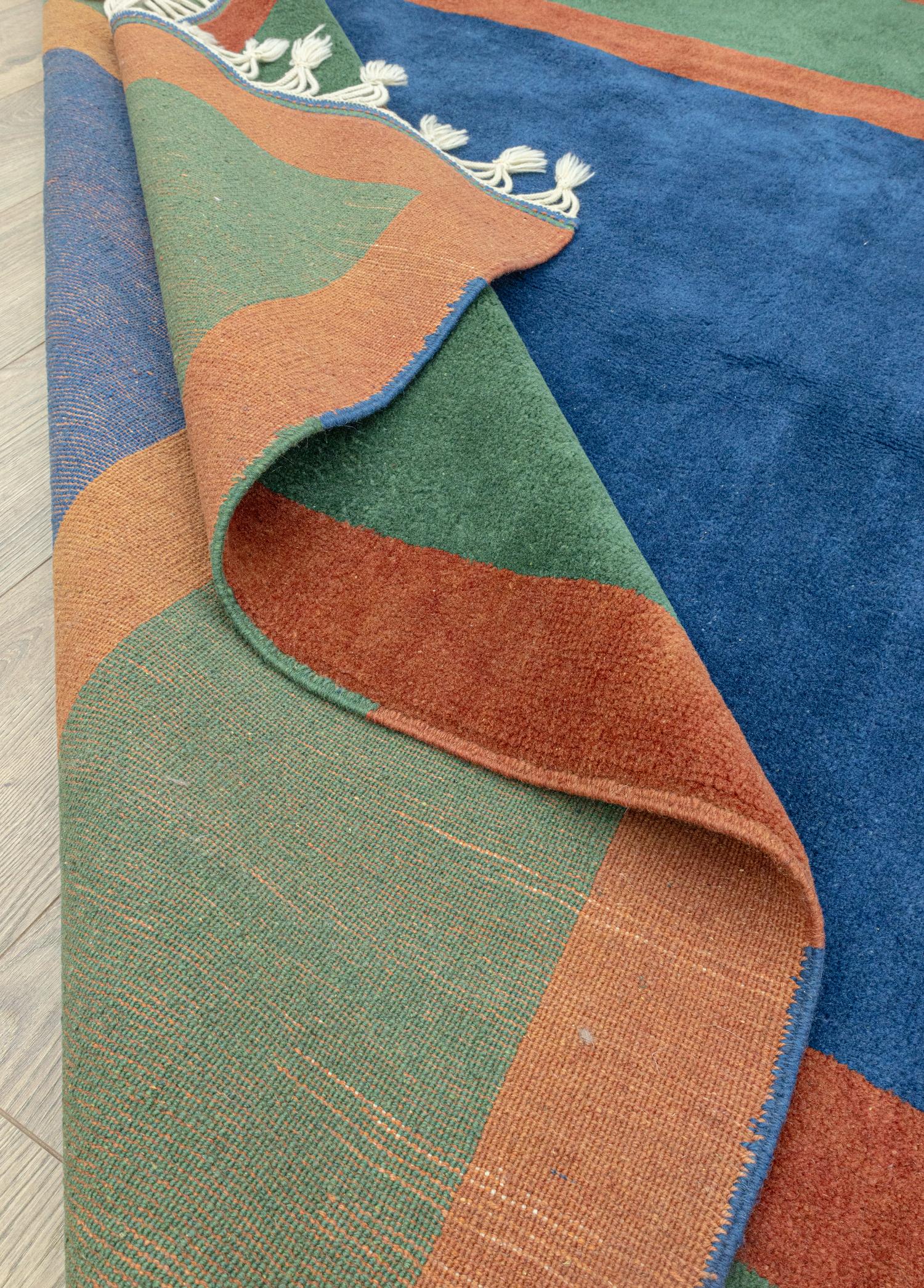 Soho Antiq-Kerec Renkli El Dokuma Halı 204 x 270 Cm-Halı-6-Milagron.com